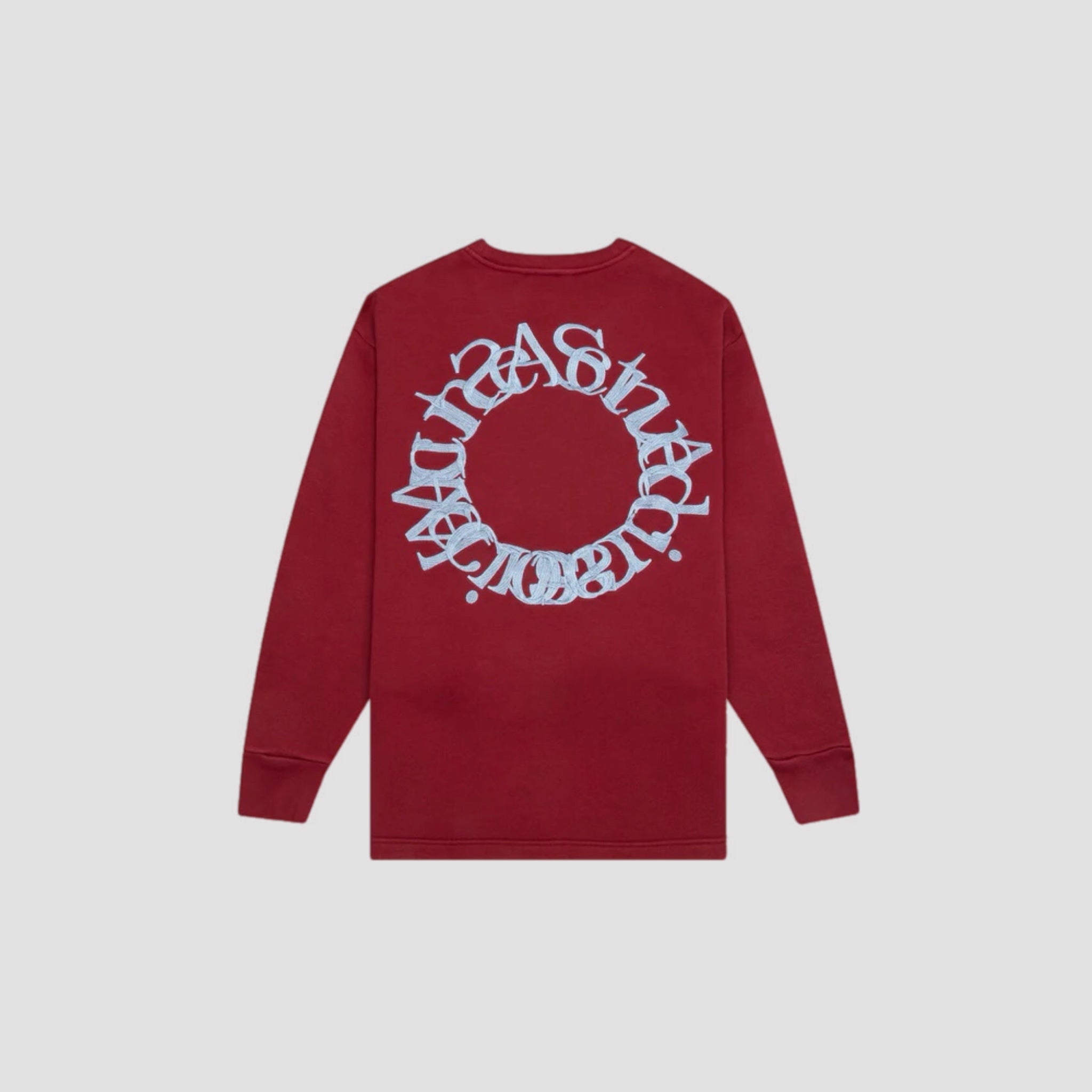 Acne Studios Fin Circle Logo Crewneck Sweatshirt