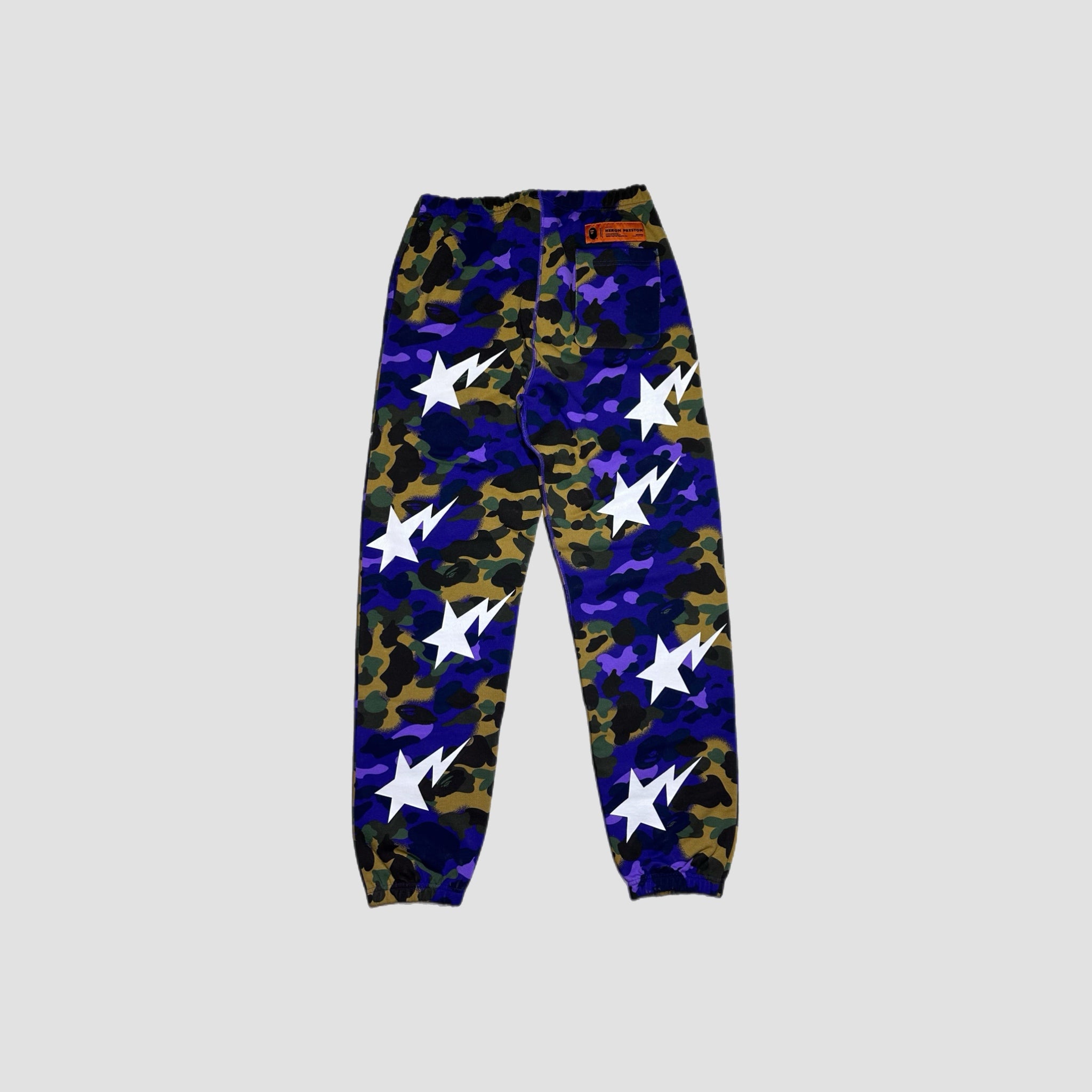 Bape x Heron Preston 1st Camo Sweat Pants Joggers