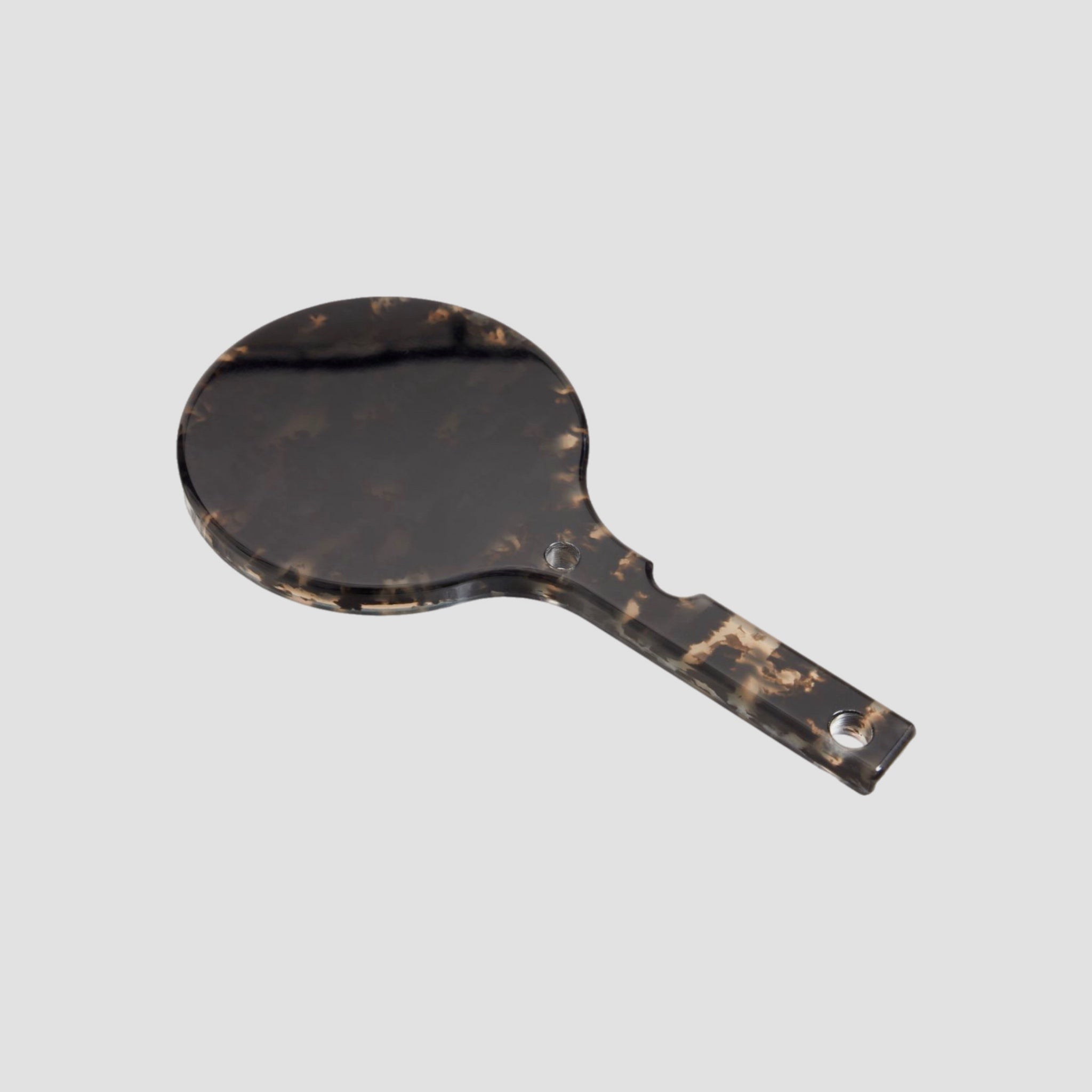 Off-White Meteor Hand Mirror Dark Havana Gold