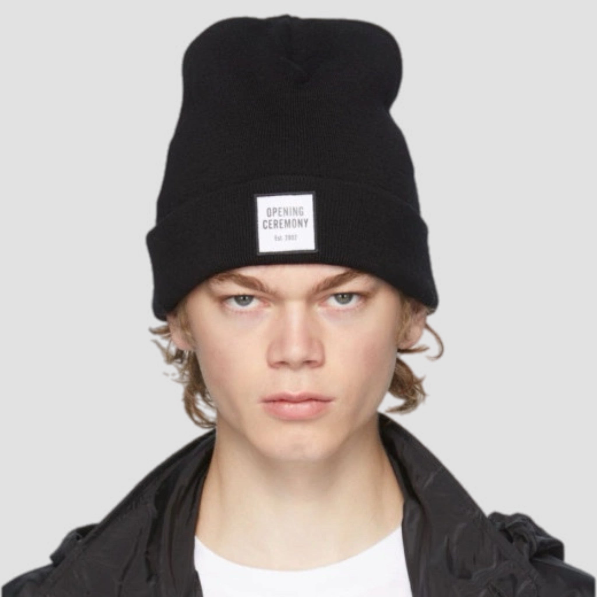 Opening Ceremony Box Logo Wool Beanie