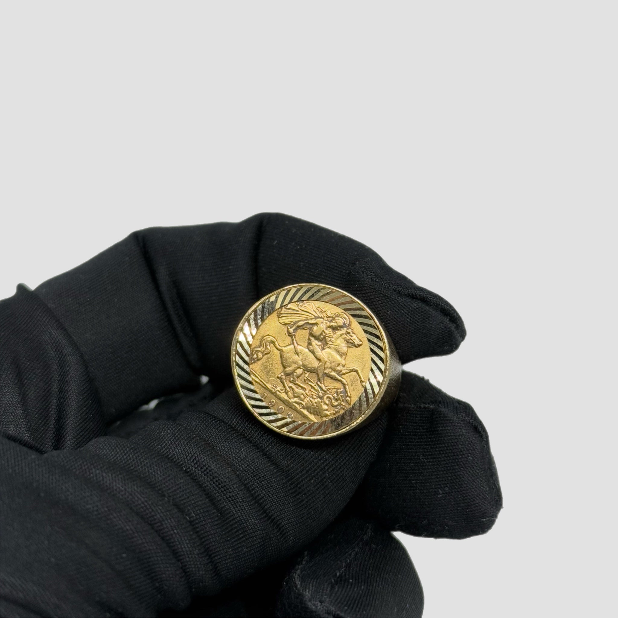 Half Sovereign Ring