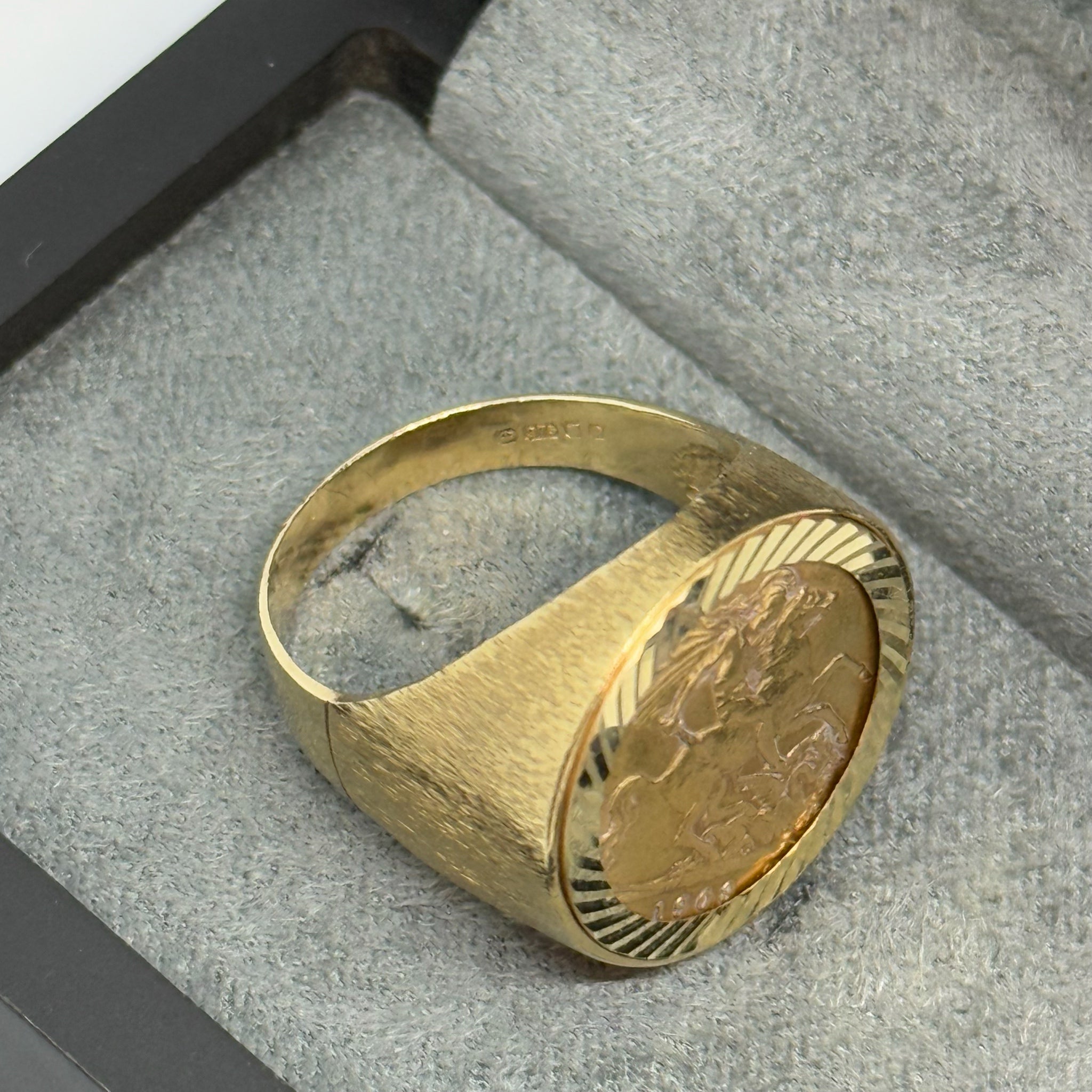 Half Sovereign Ring