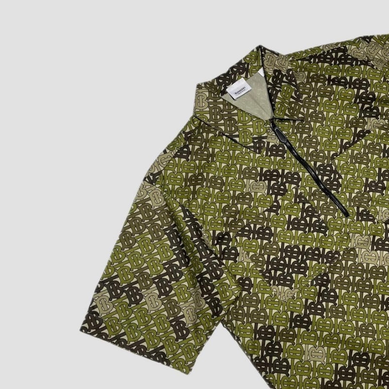 Burberry TB Monogram Camouflage Shirt Original Allure