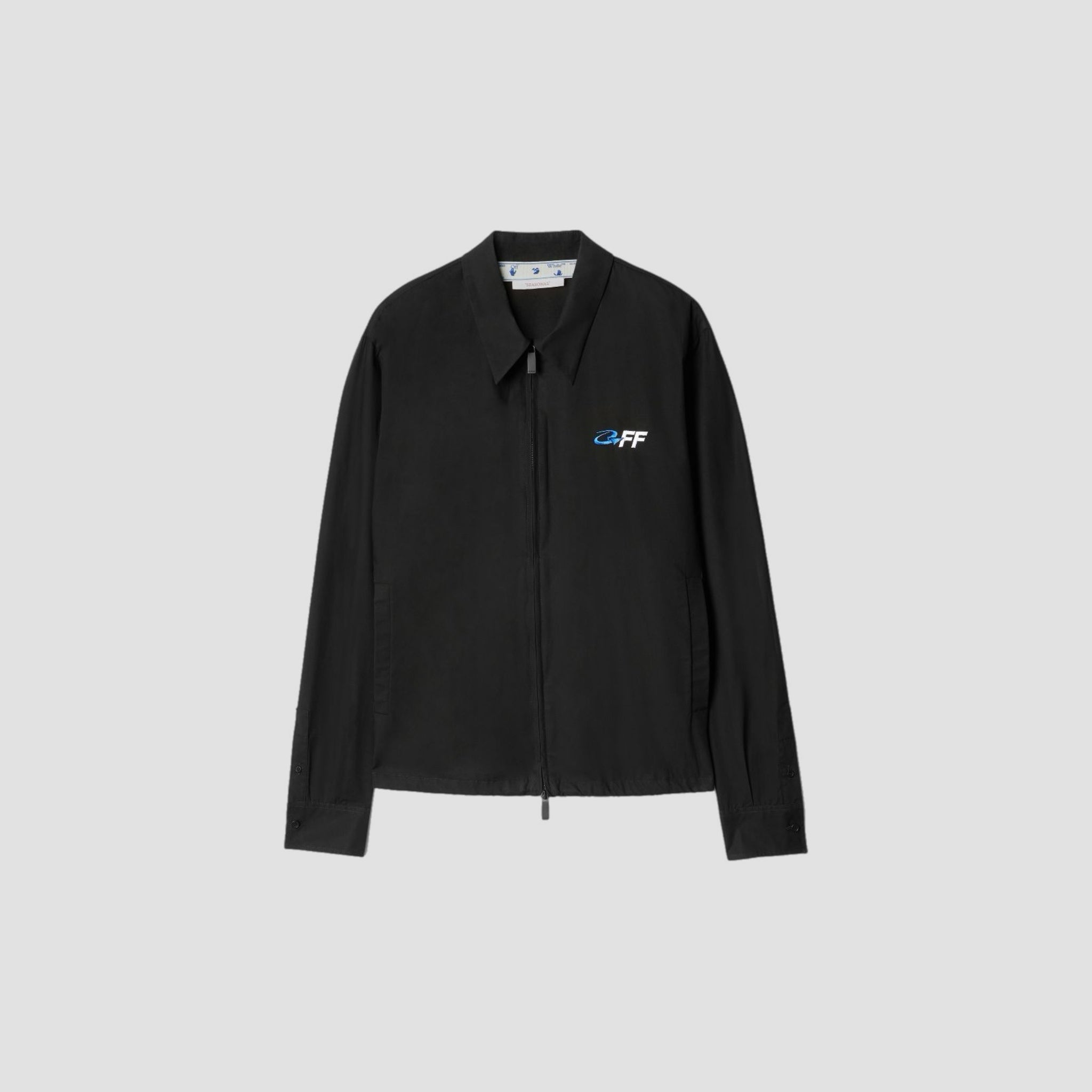 Off-White Exact Opp Zip Hybrid Shirt