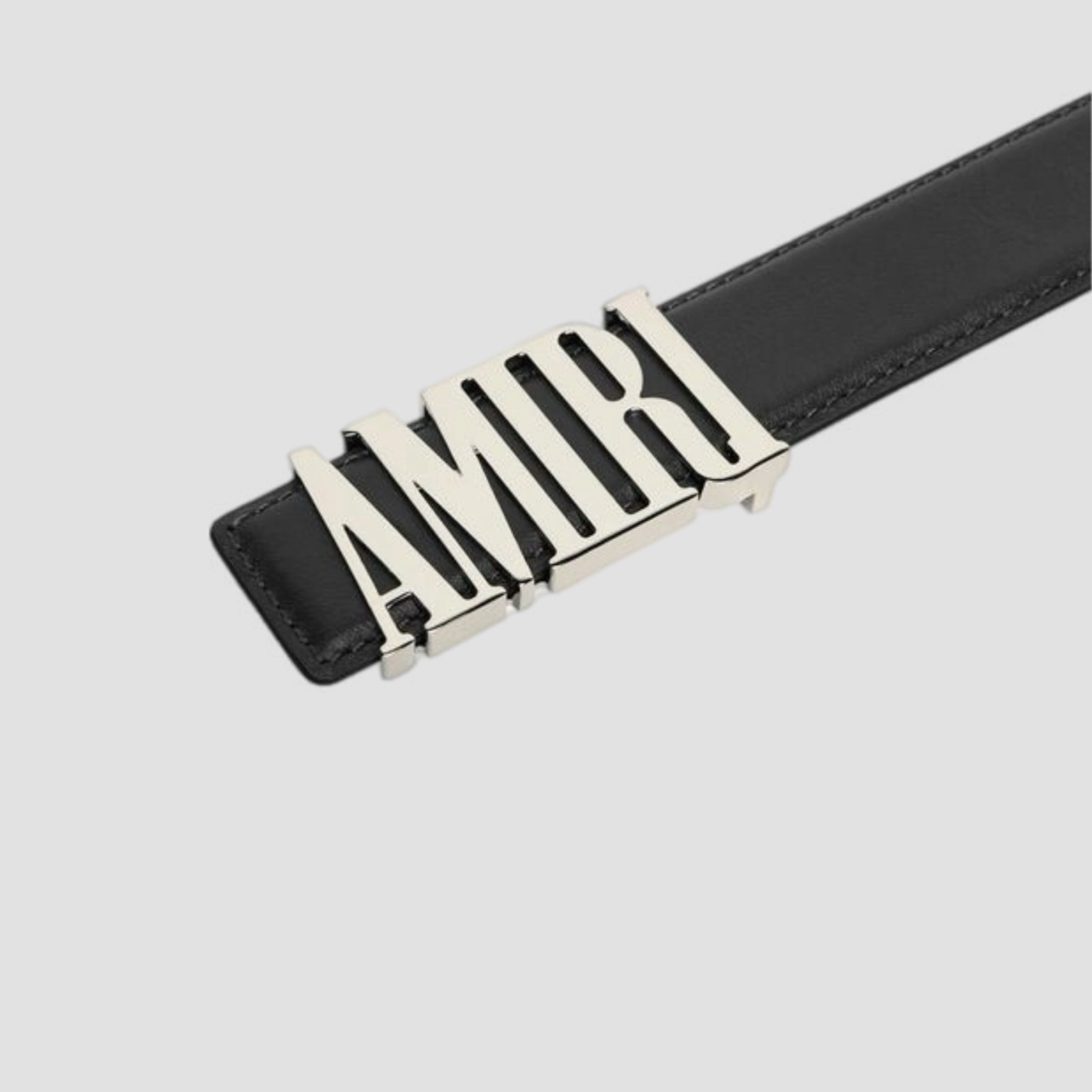 Amiri Nappa Logo Spell Out Belt