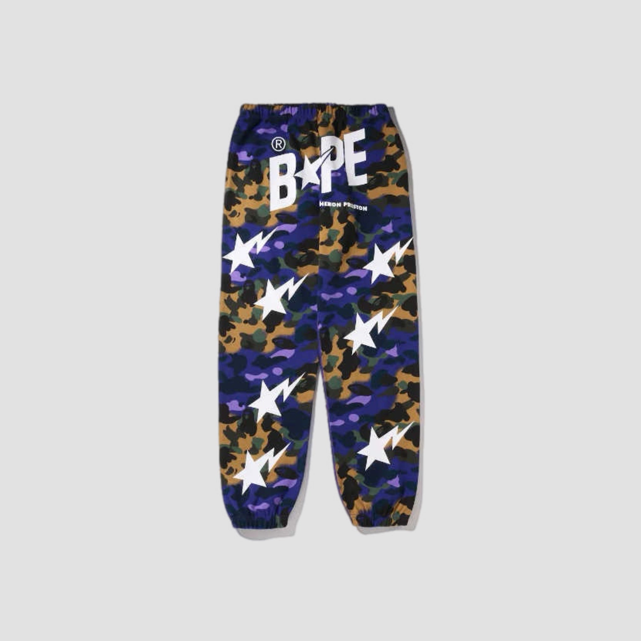 Bape x Heron Preston 1st Camo Sweat Pants Joggers