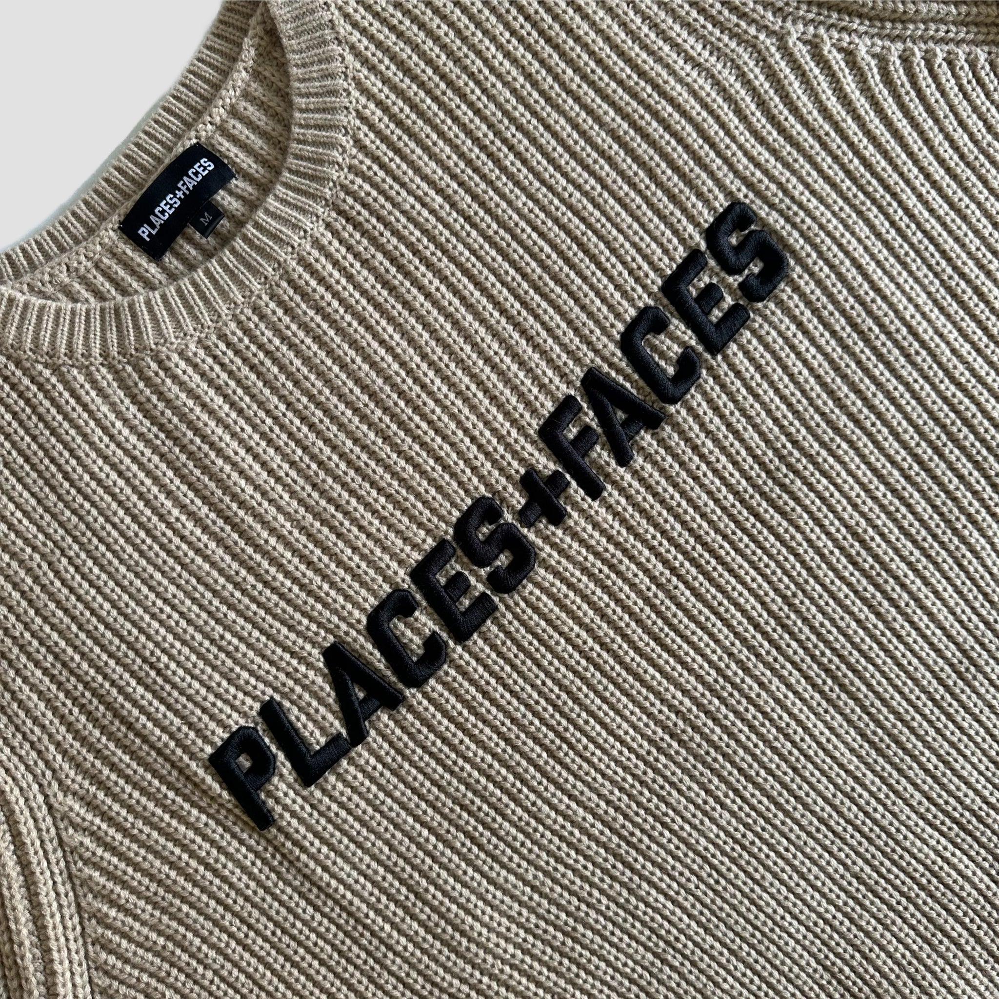 Places Plus Faces Cable Knit Jumper