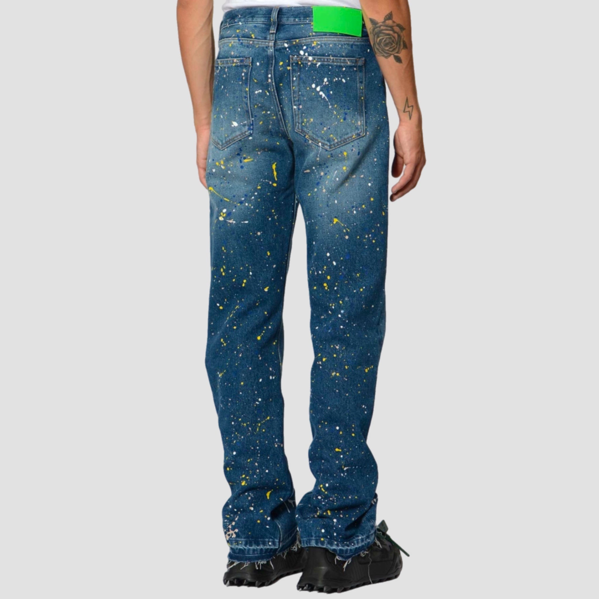 Off-White Paint Splatter Jeans