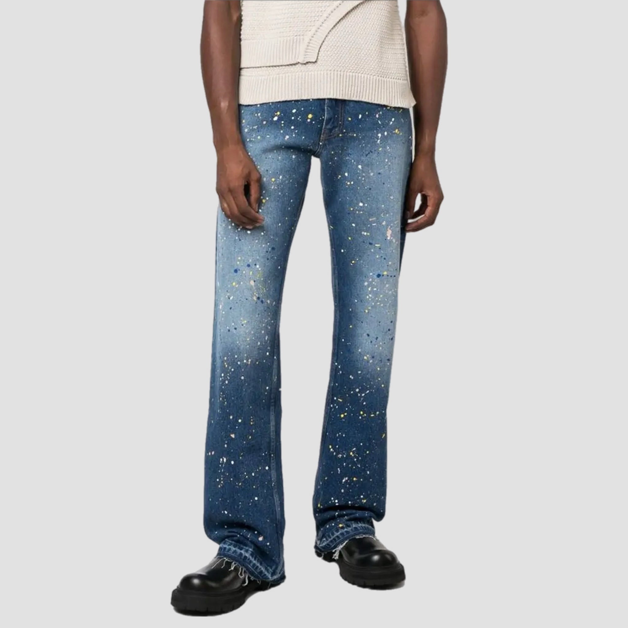 Off-White Paint Splatter Jeans