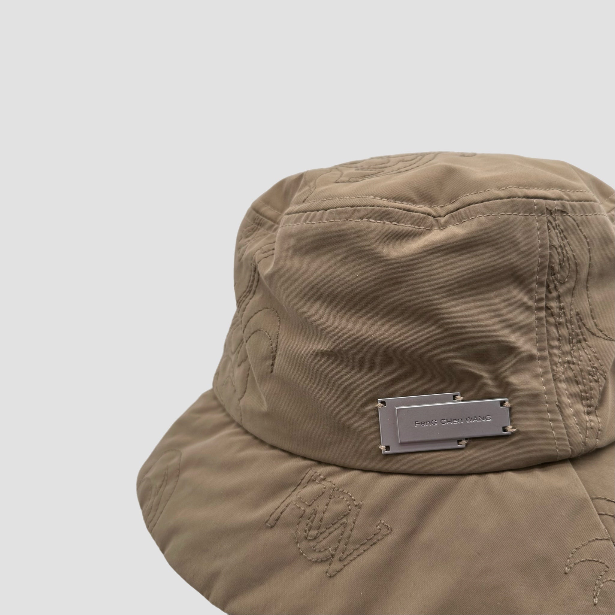 Feng Chen Wang Quilted Bucket Hat