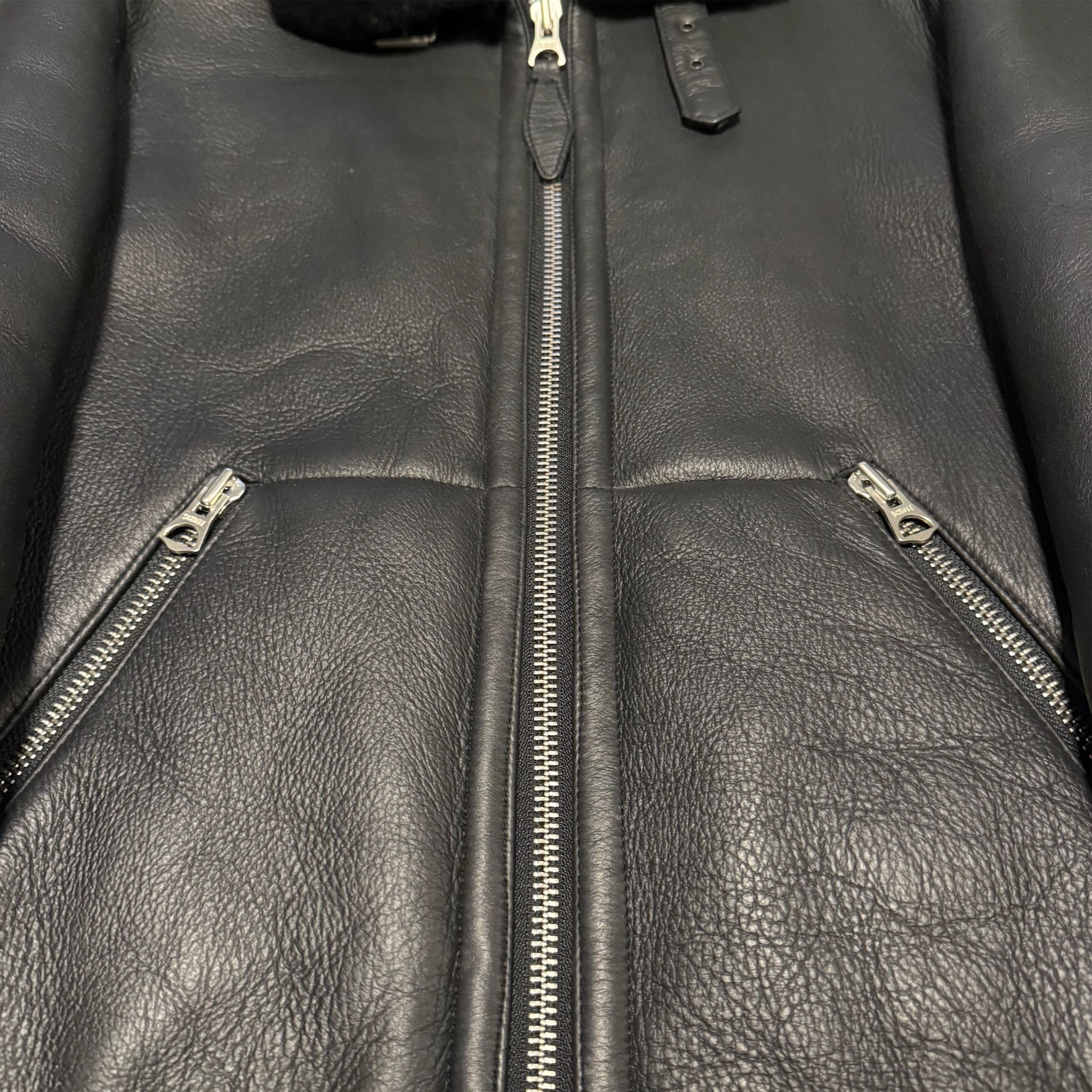 Schott NYC Leather Aviator Jacket