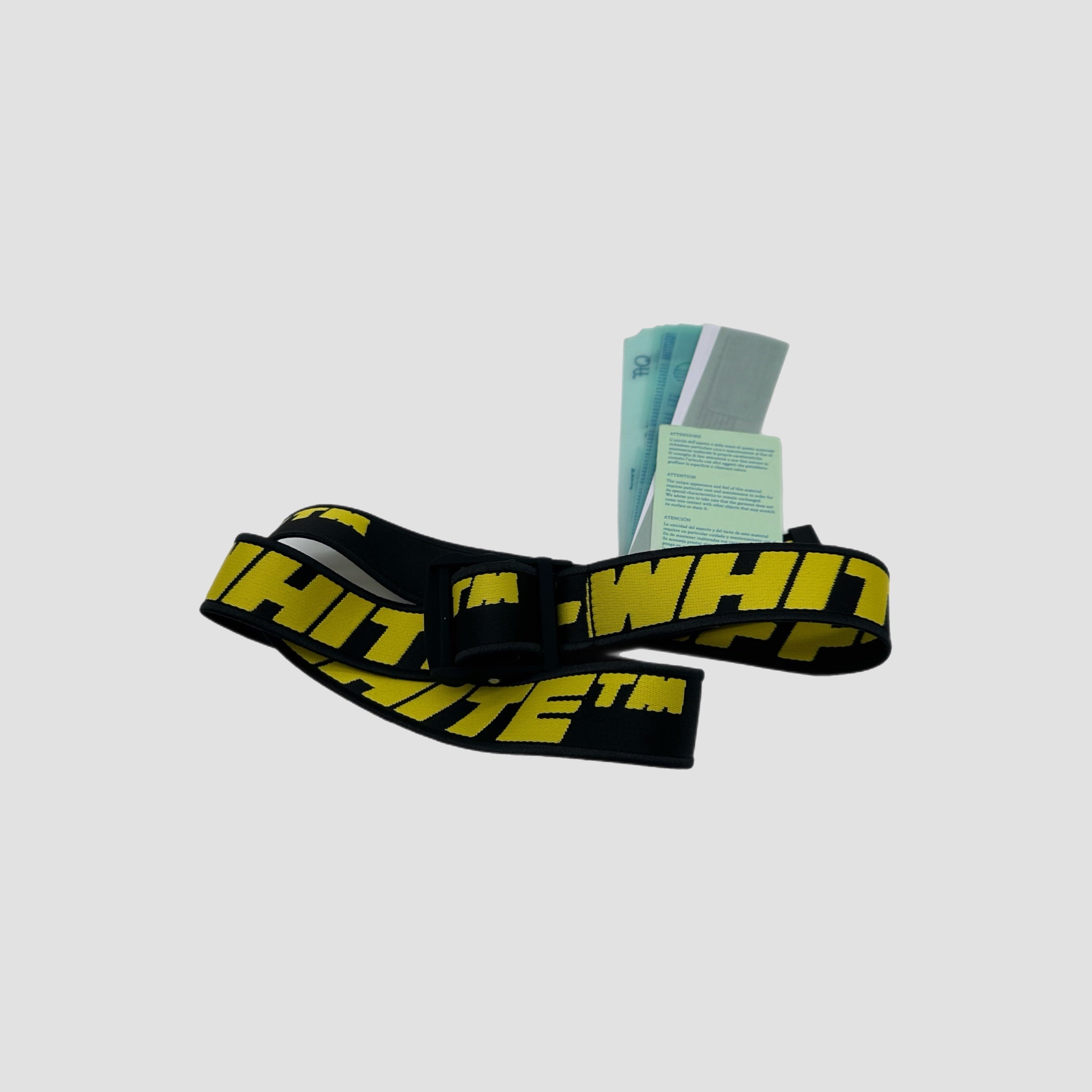 Off-White Tape Industrial Belt