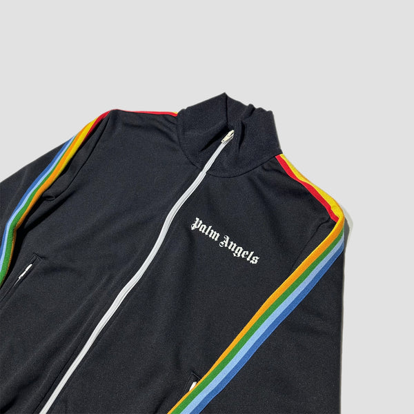 Palm Angels Rainbow Sleeve Track Jacket Original Allure