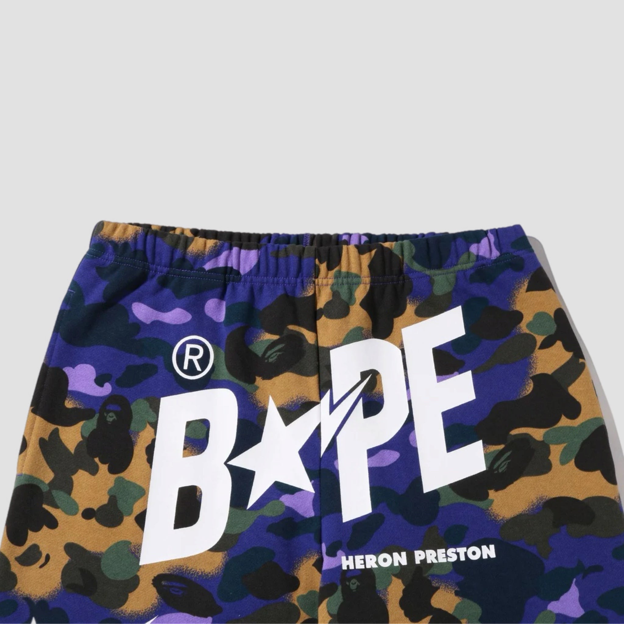 Bape x Heron Preston 1st Camo Sweat Pants Joggers