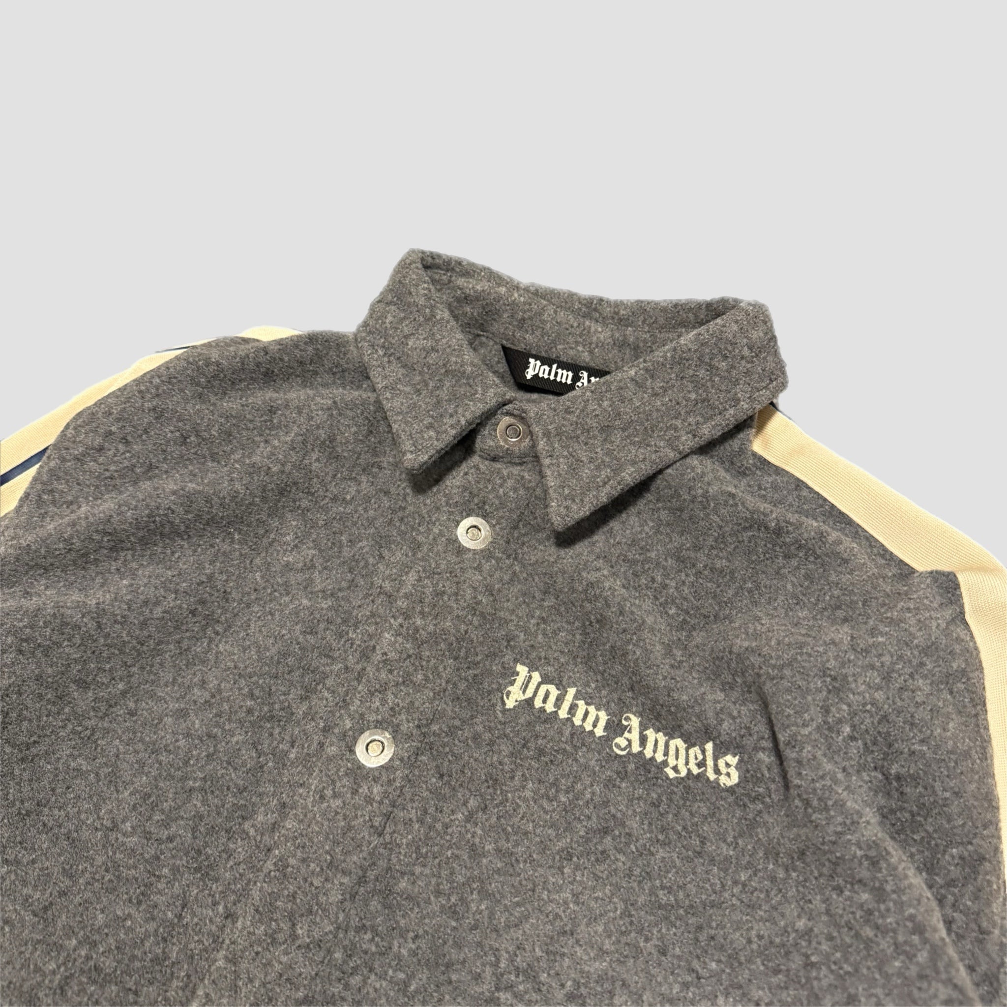 Palm Angels Wool Track Overshirt