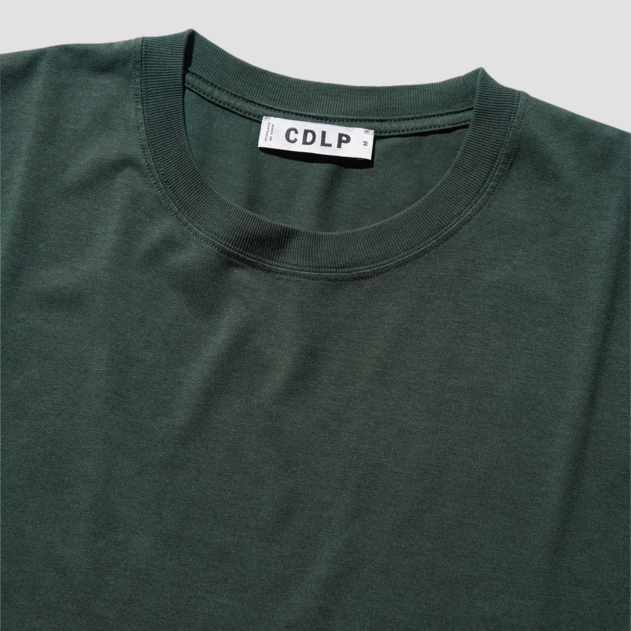 CDLP Lyocell Crew Neck Army Green T-Shirt (3 Pack)