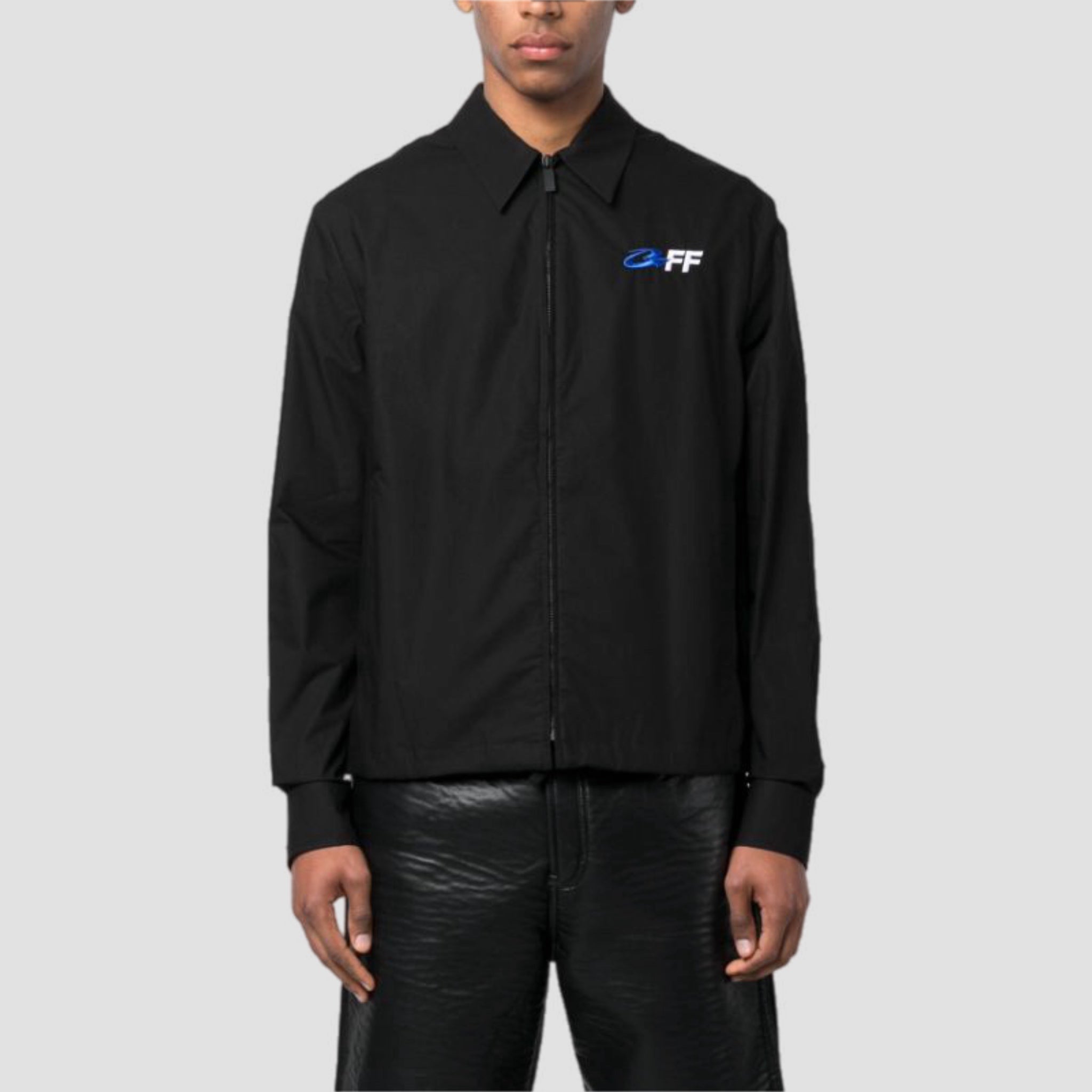 Off-White Exact Opp Zip Hybrid Shirt