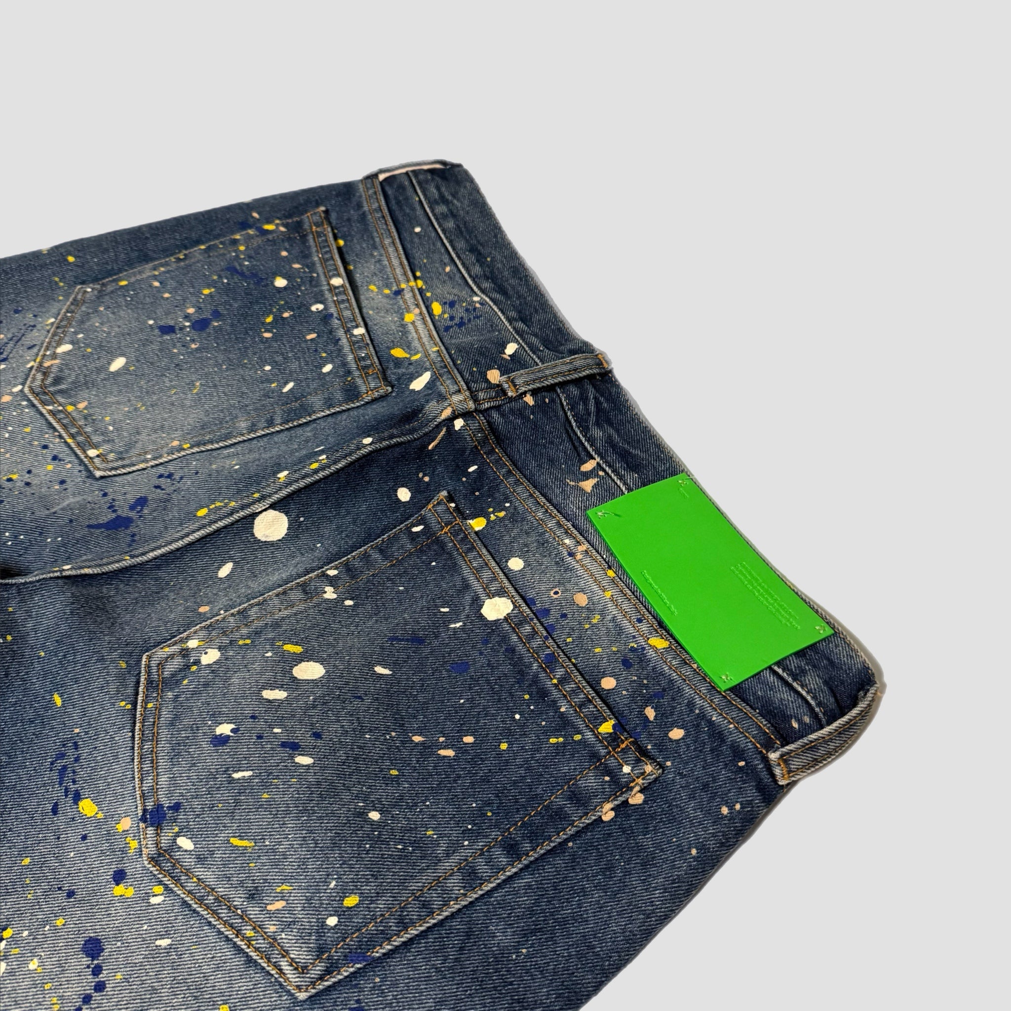 Off-White Paint Splatter Jeans