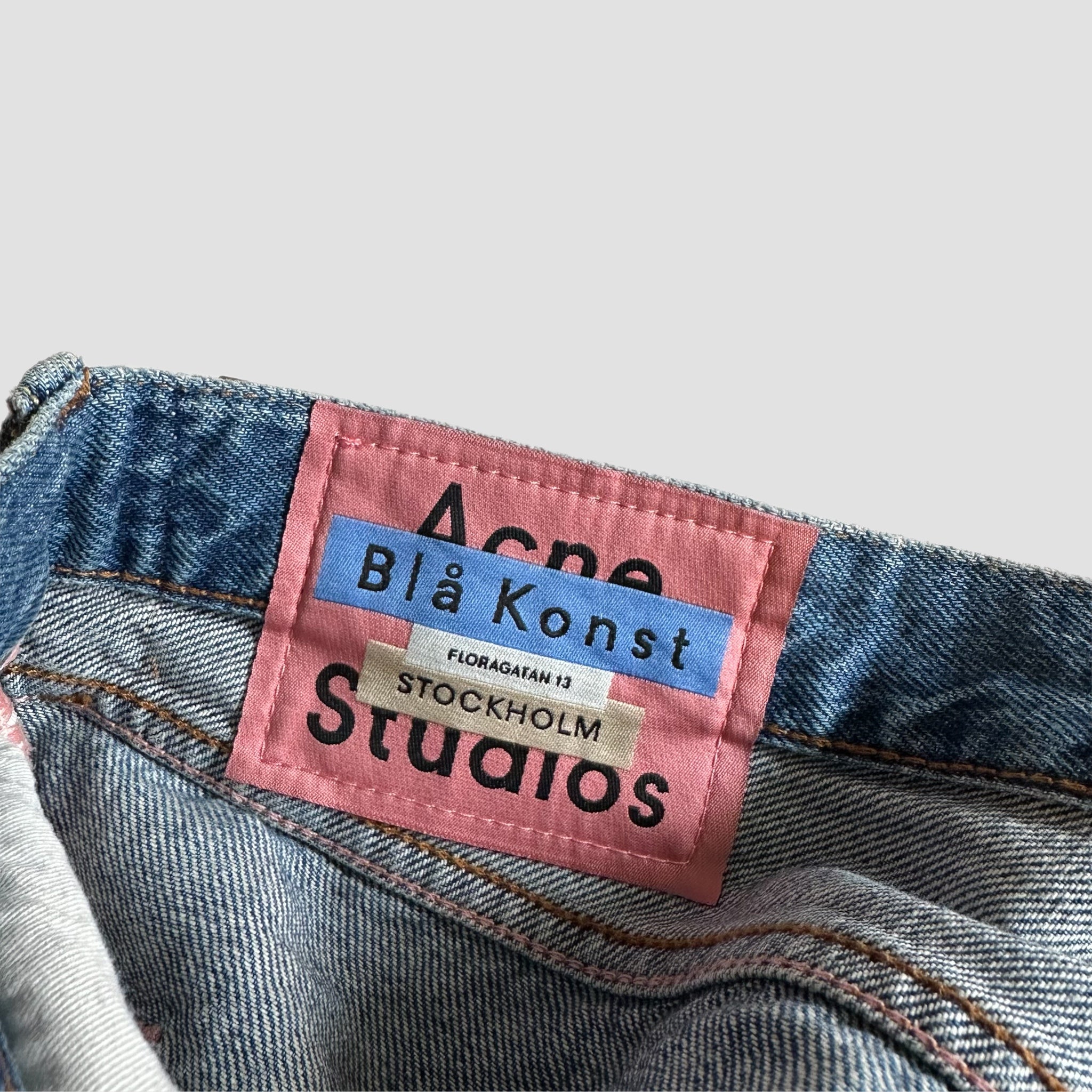 Acne Studios 1996 Mid Blue Jeans