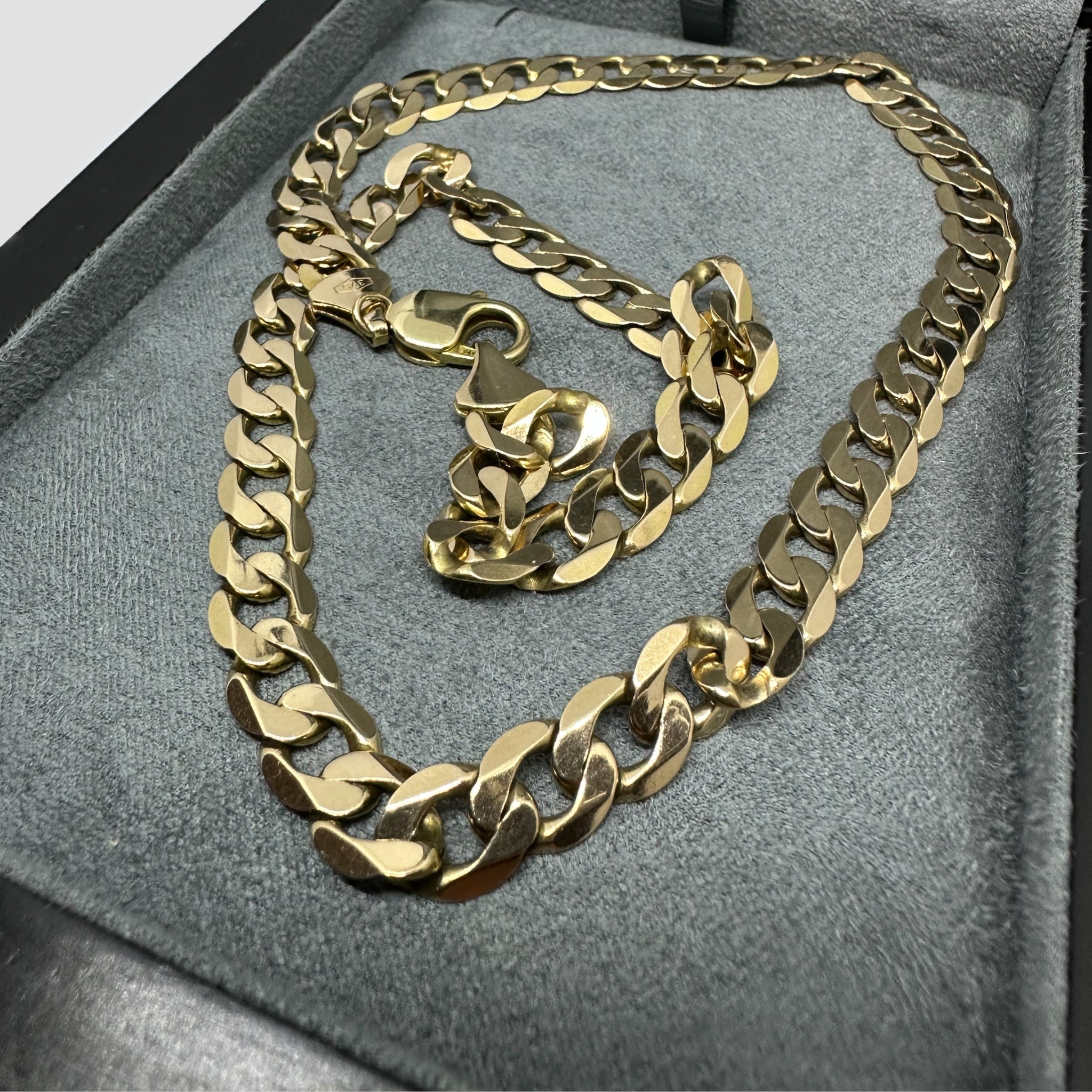 9ct Gold Curb Chain Necklace Original Allure