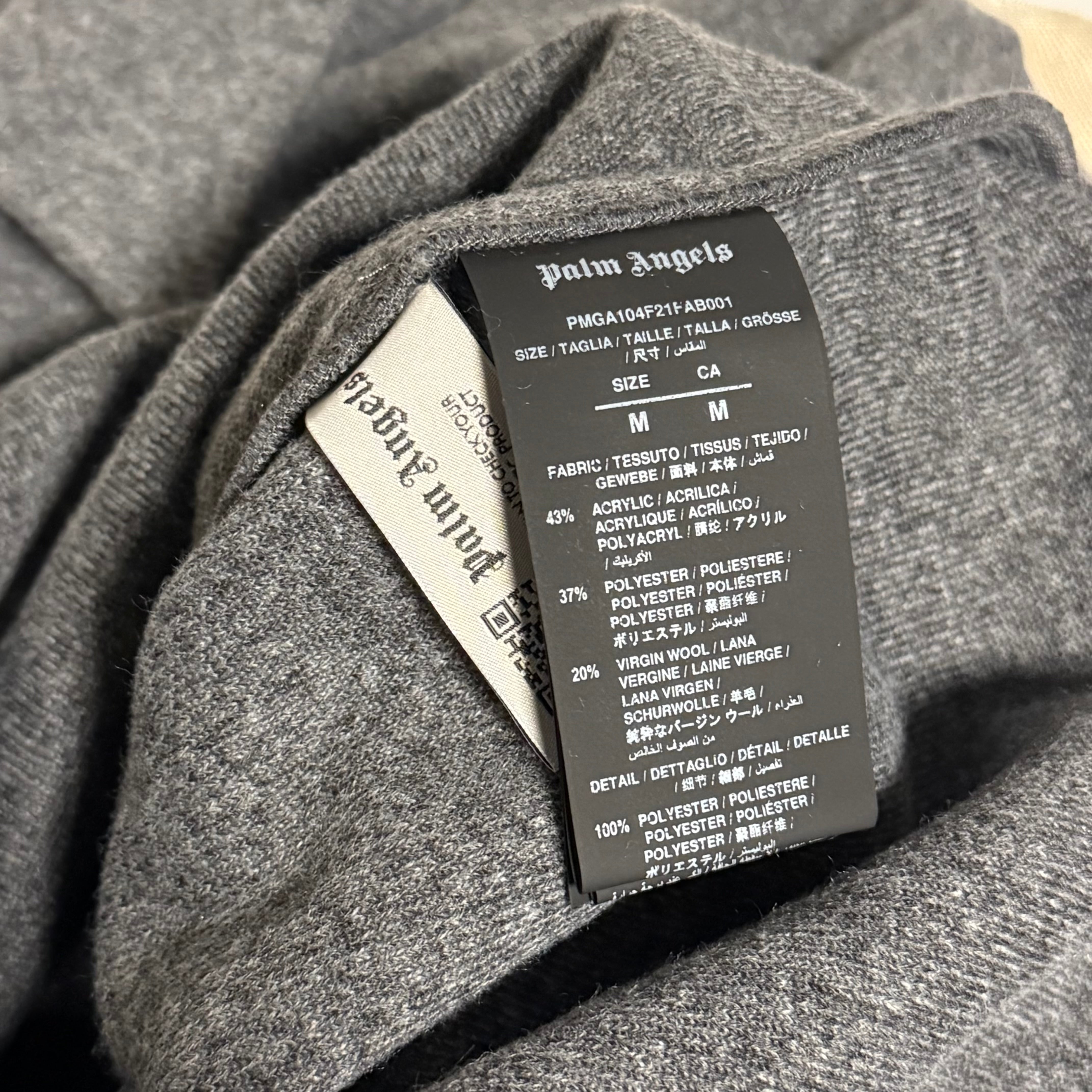 Palm Angels Wool Track Overshirt