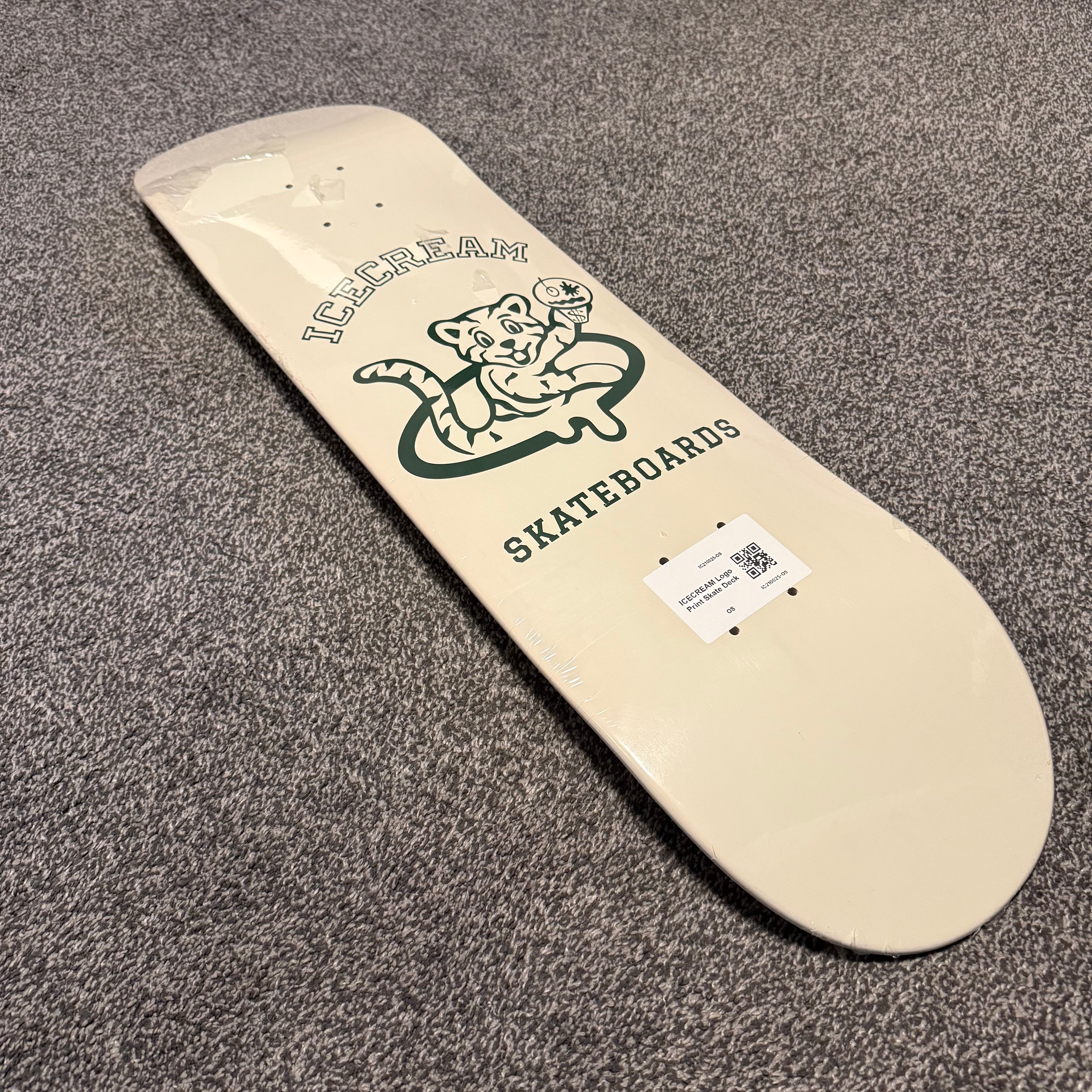 ICECREAM Logo Print Skate Deck