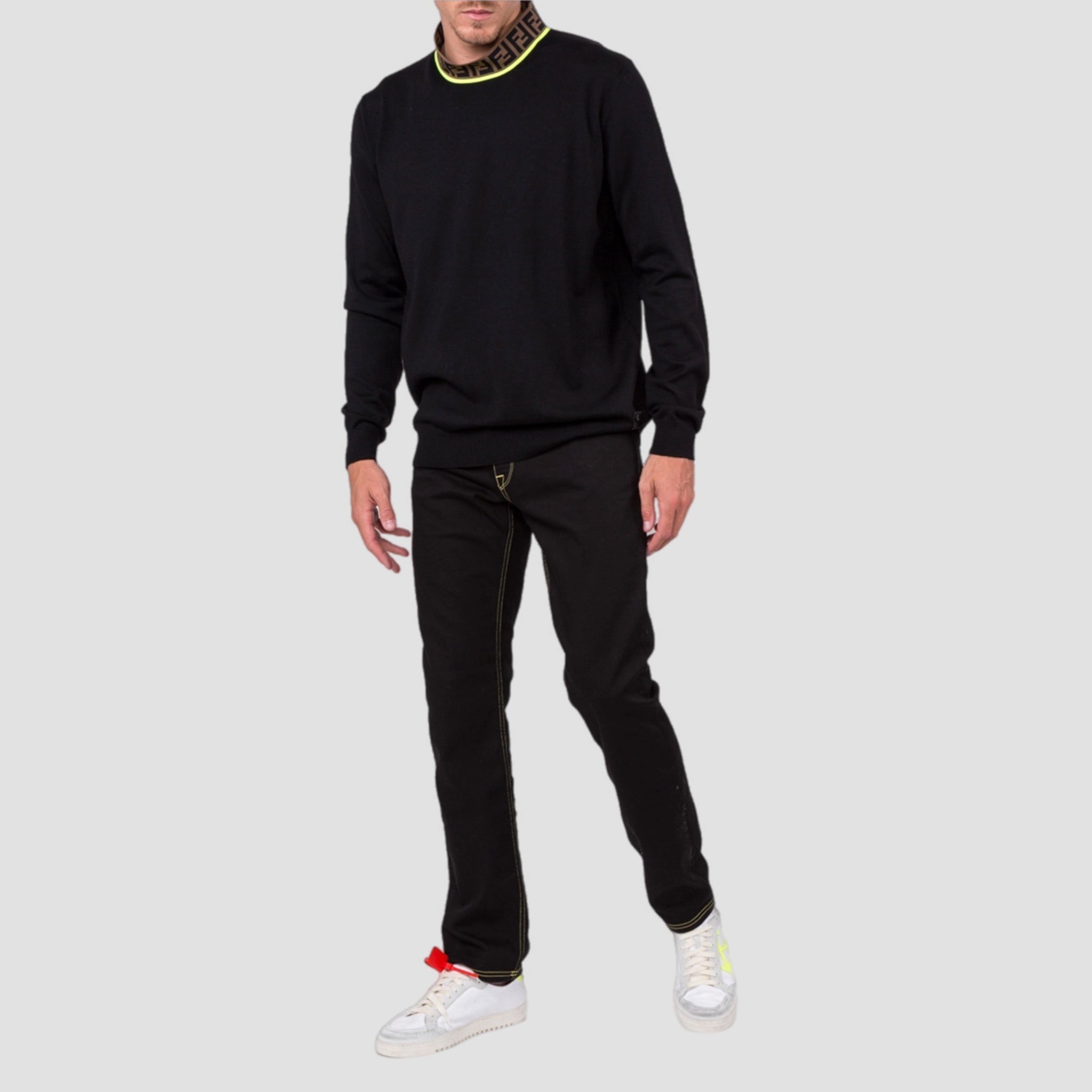 Fendi Lupetto Turtleneck Sweater