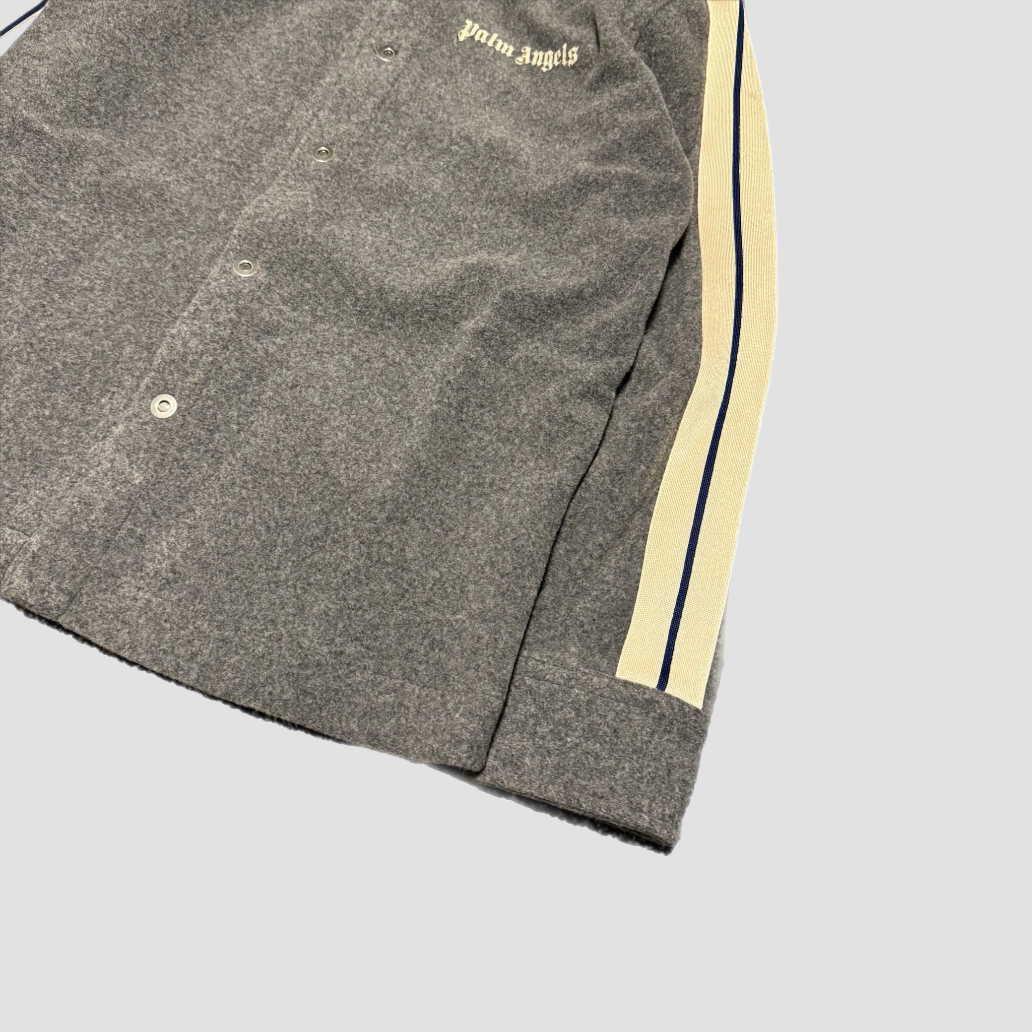 Palm Angels Wool Track Overshirt