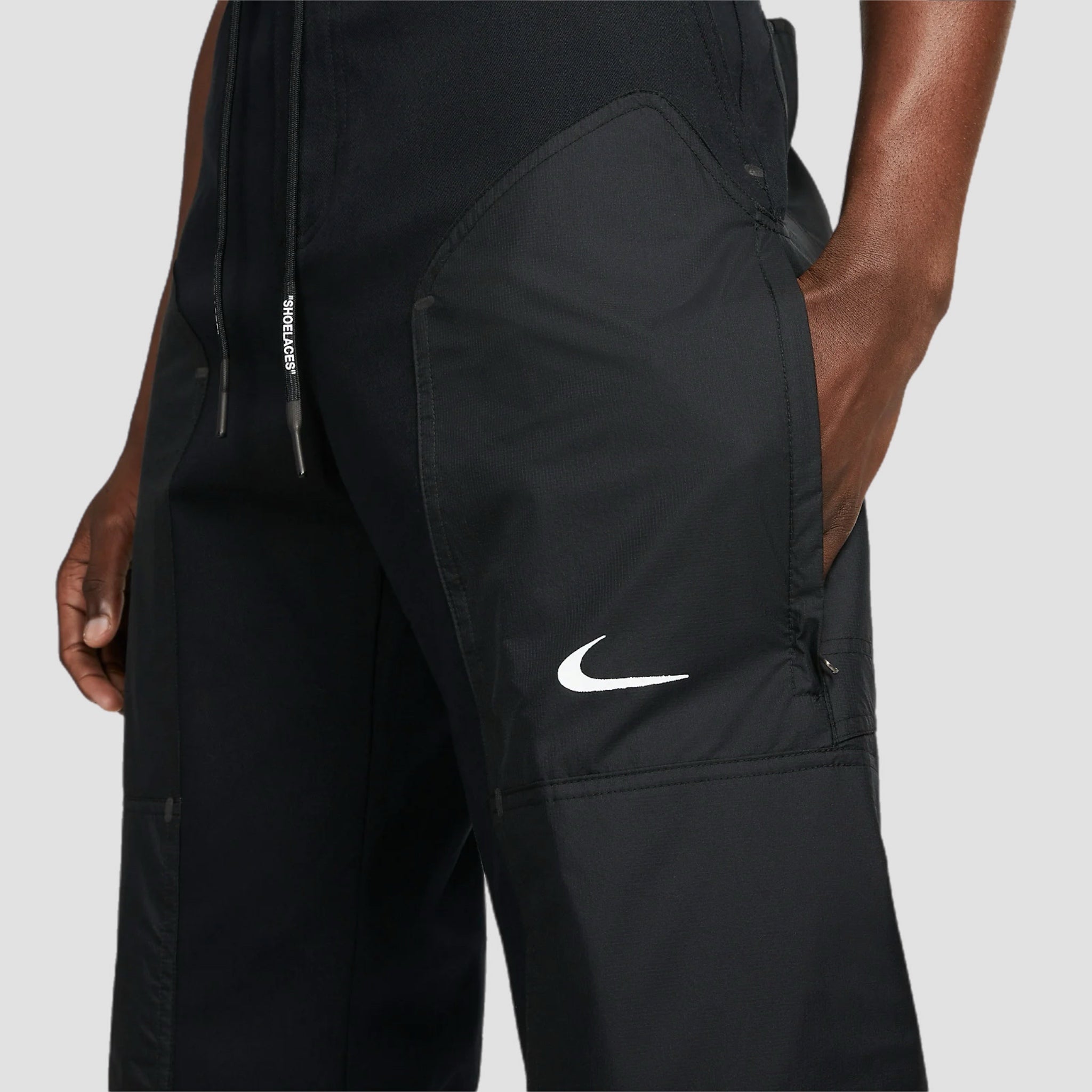 Off-White X Nike Techno Fabric Track Pants / Cargos