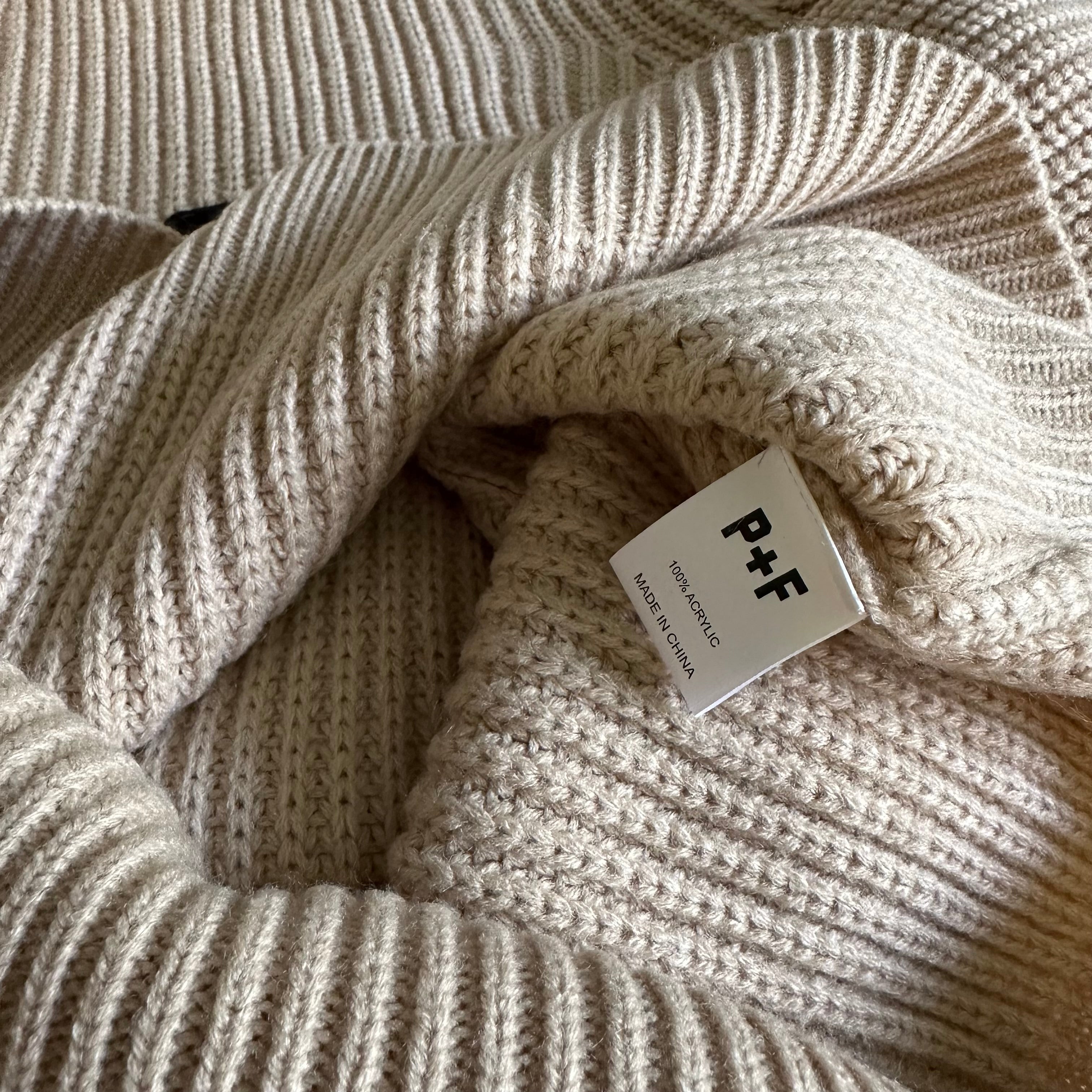 Places Plus Faces Cable Knit Jumper