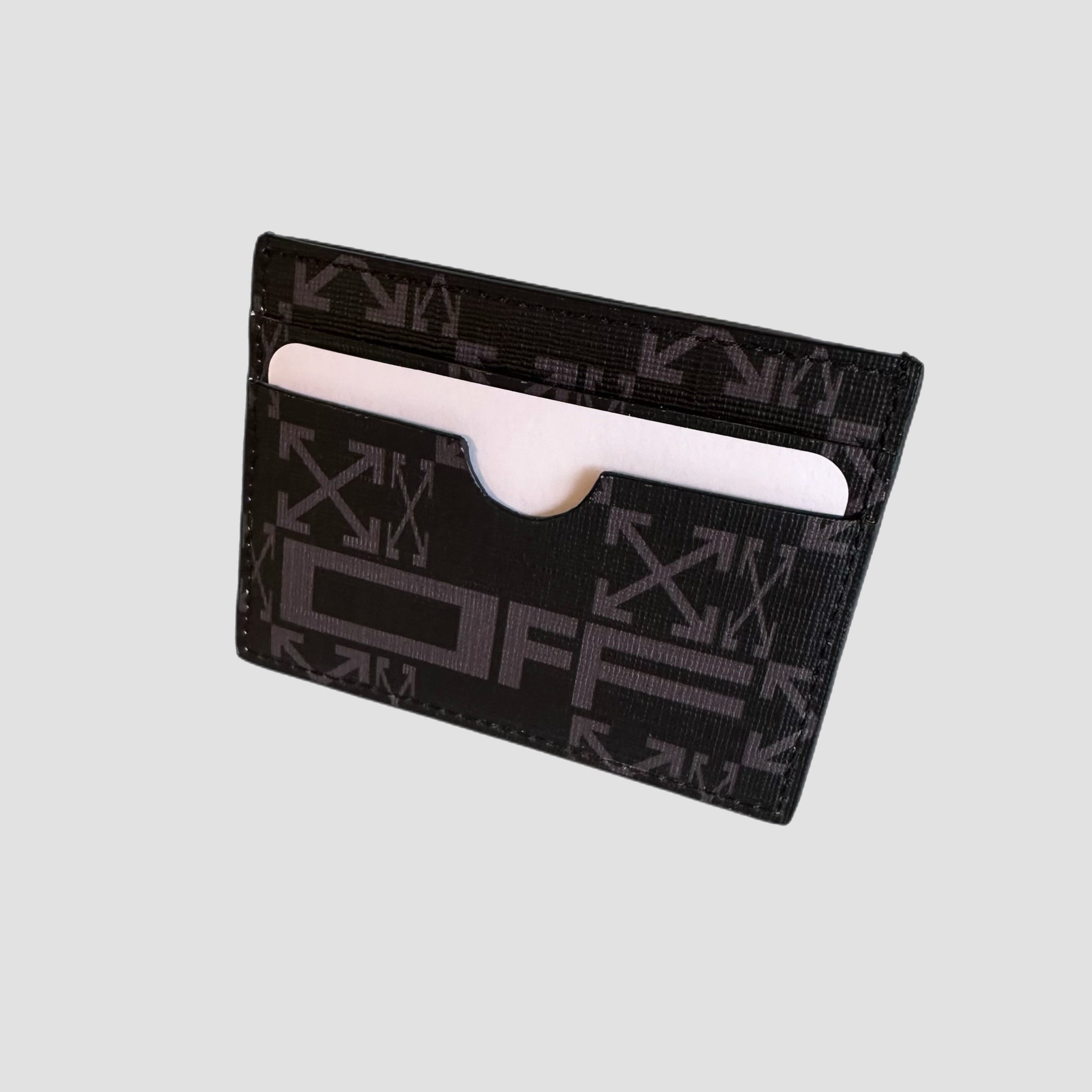 Off-White Monogram Simple Card Case Wallet