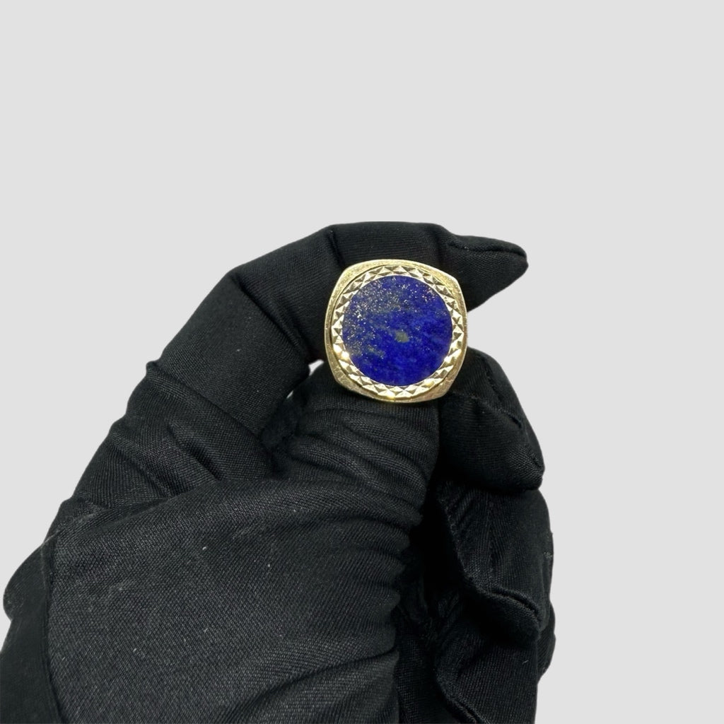 9ct Lapis Lazuli Full Sovereign