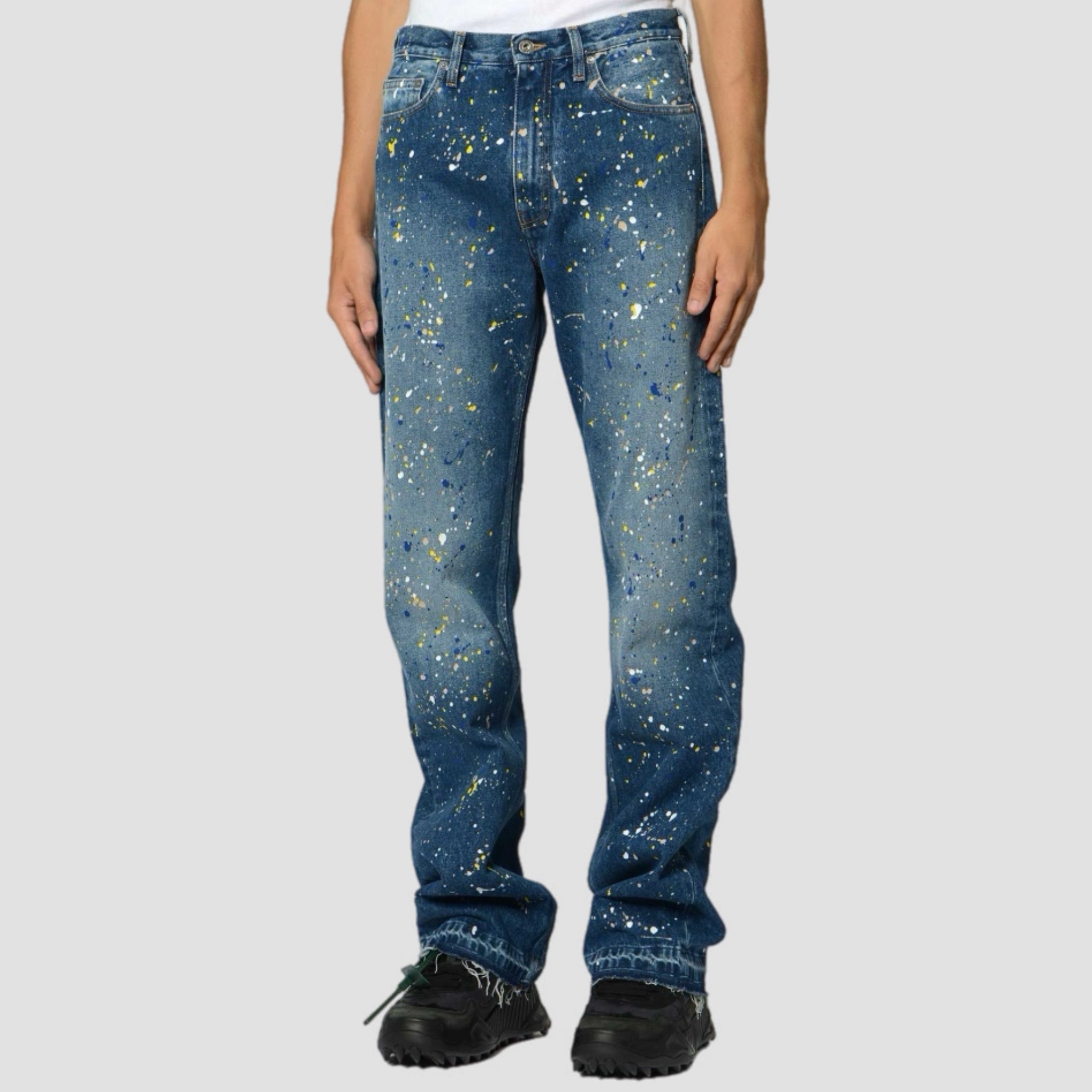 Off-White Paint Splatter Jeans