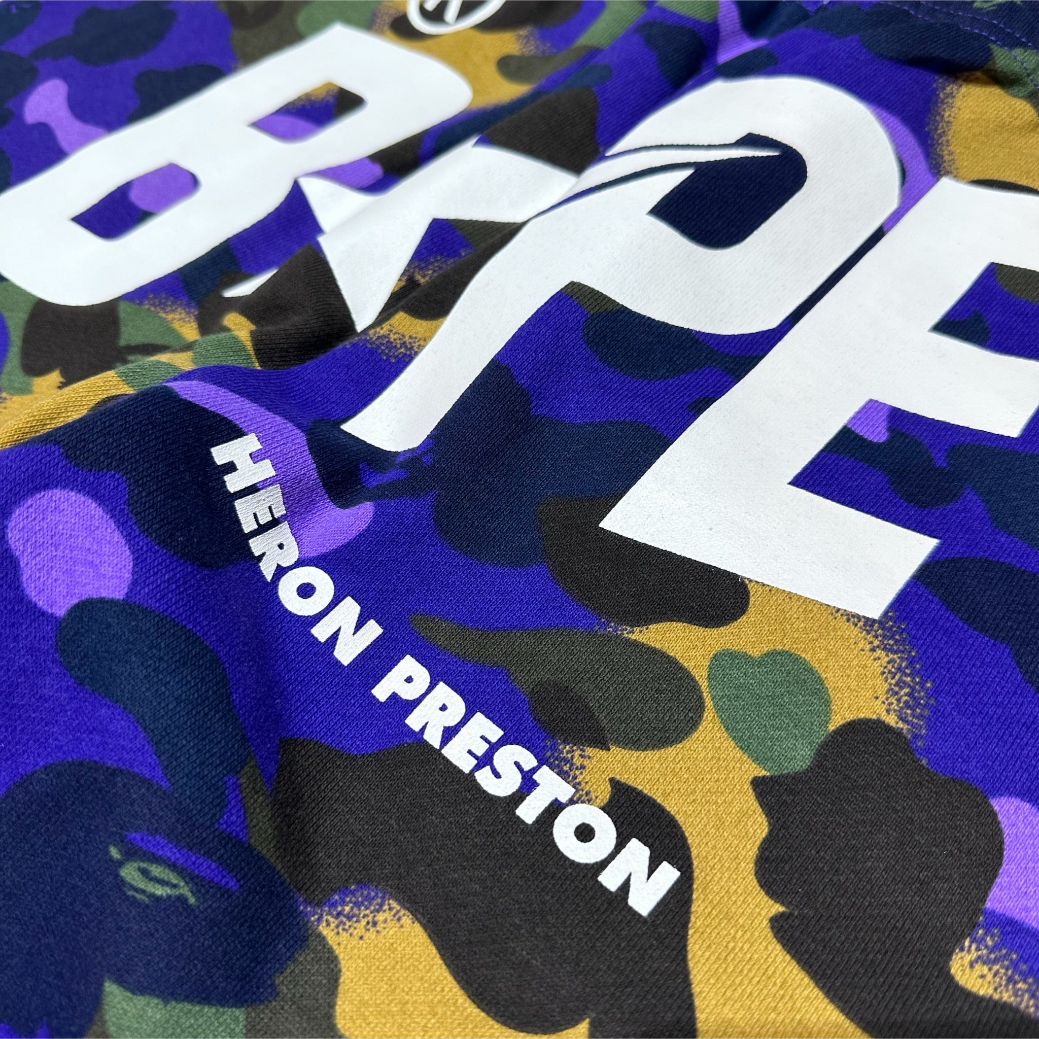 Bape x Heron Preston 1st Camo Sweat Pants Joggers