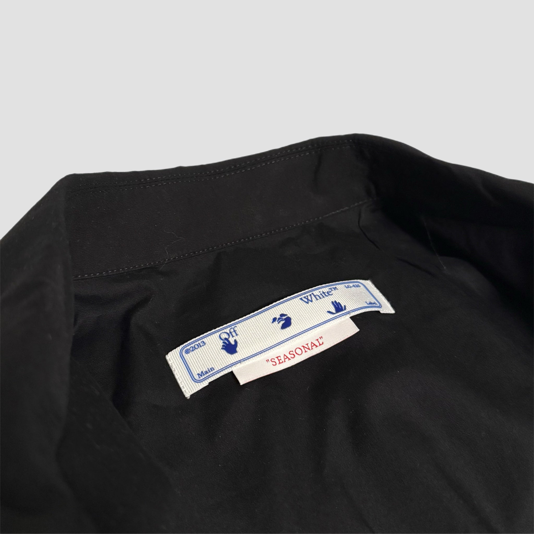 Off-White Exact Opp Zip Hybrid Shirt