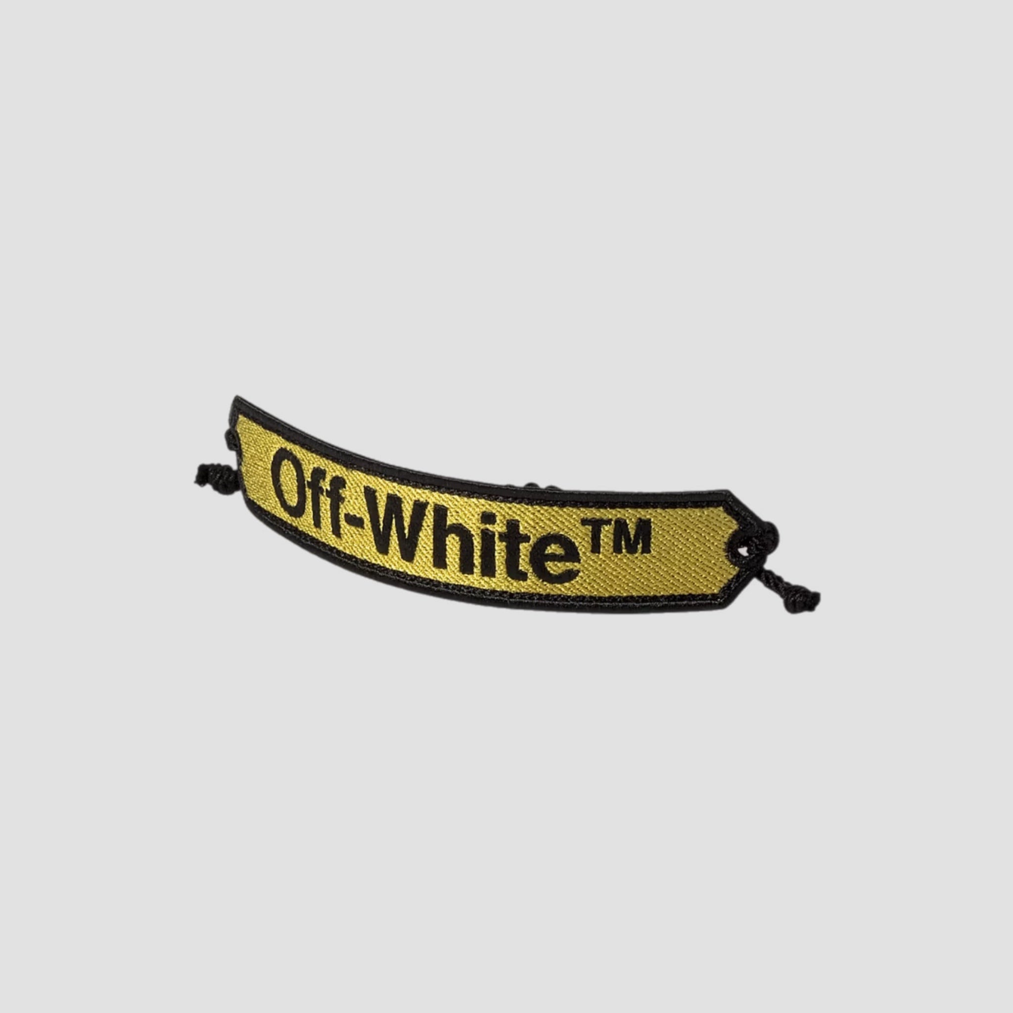 Off-White Macrame Bracelet