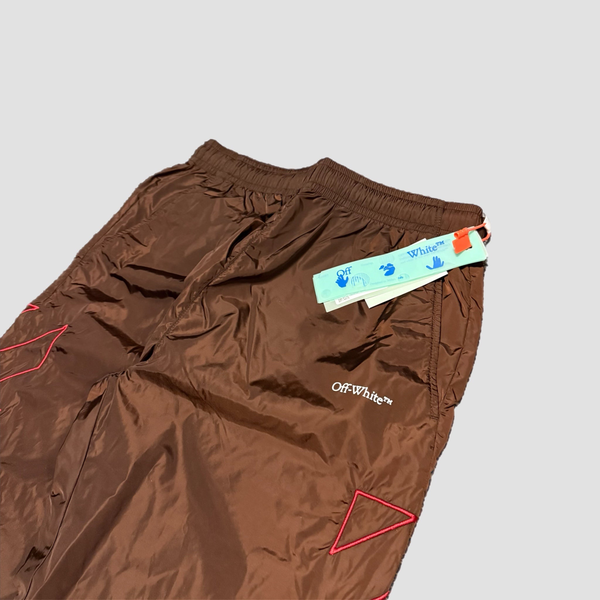 Off-White Nylon Diagonals Trackpants