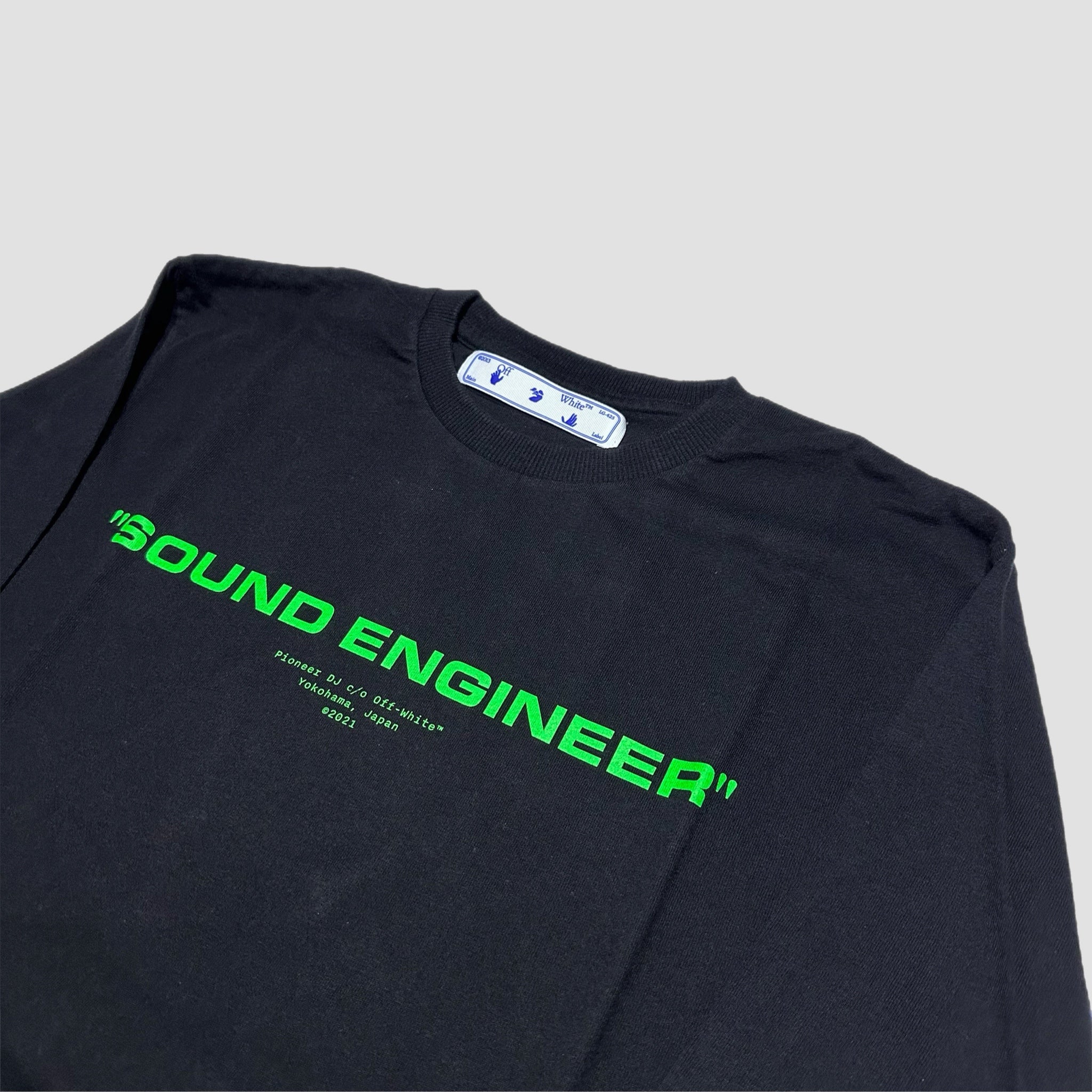 Off-White X Pioneer Sound Longsleeve T-Shirt