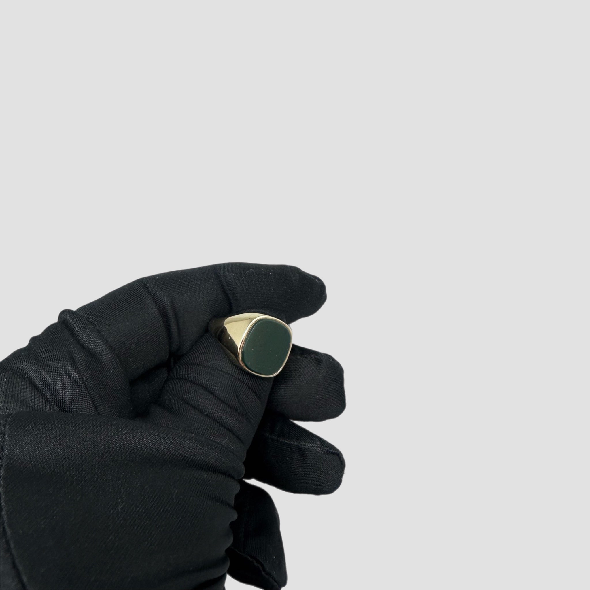 9ct Bloodstone Signet Ring