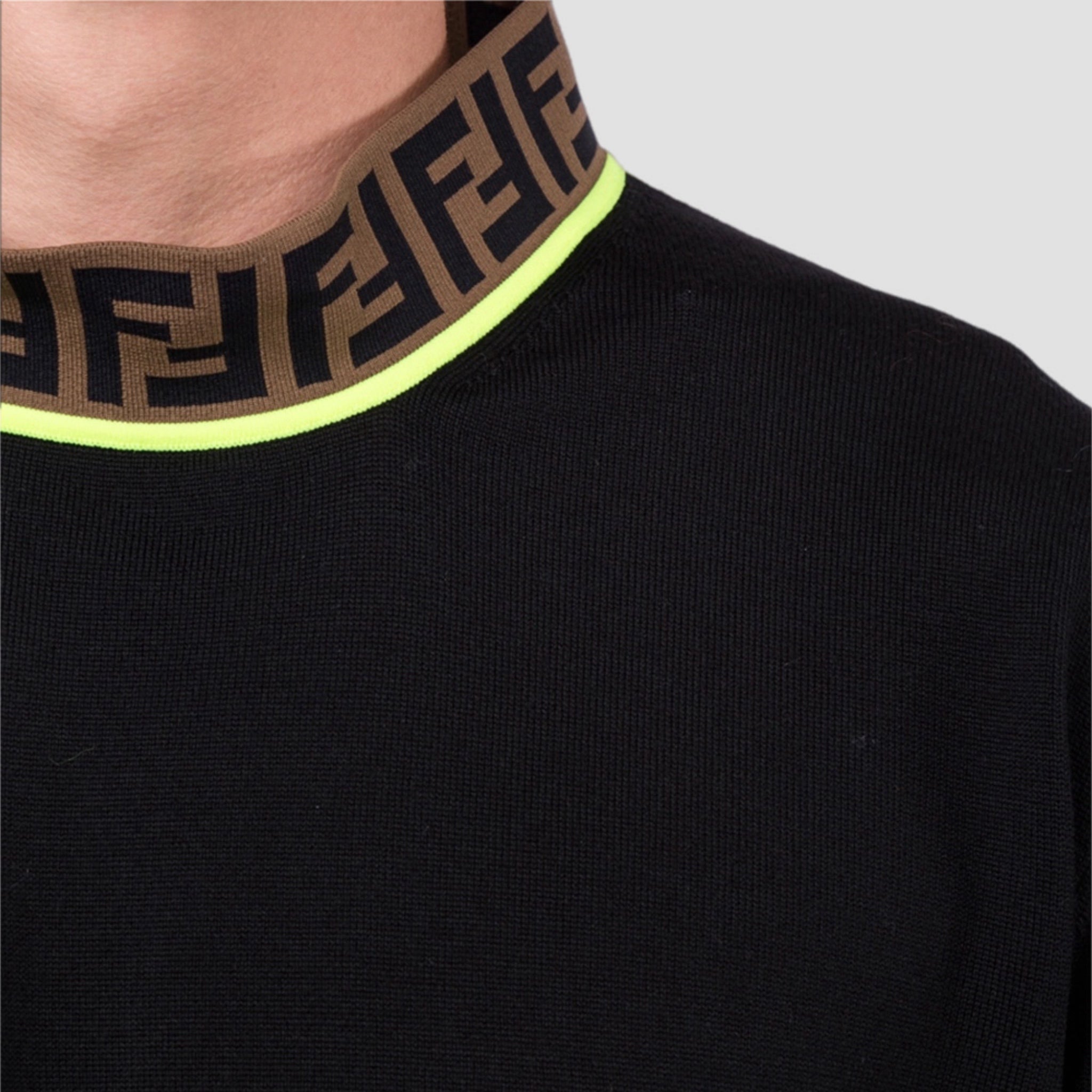 Fendi Lupetto Turtleneck Sweater