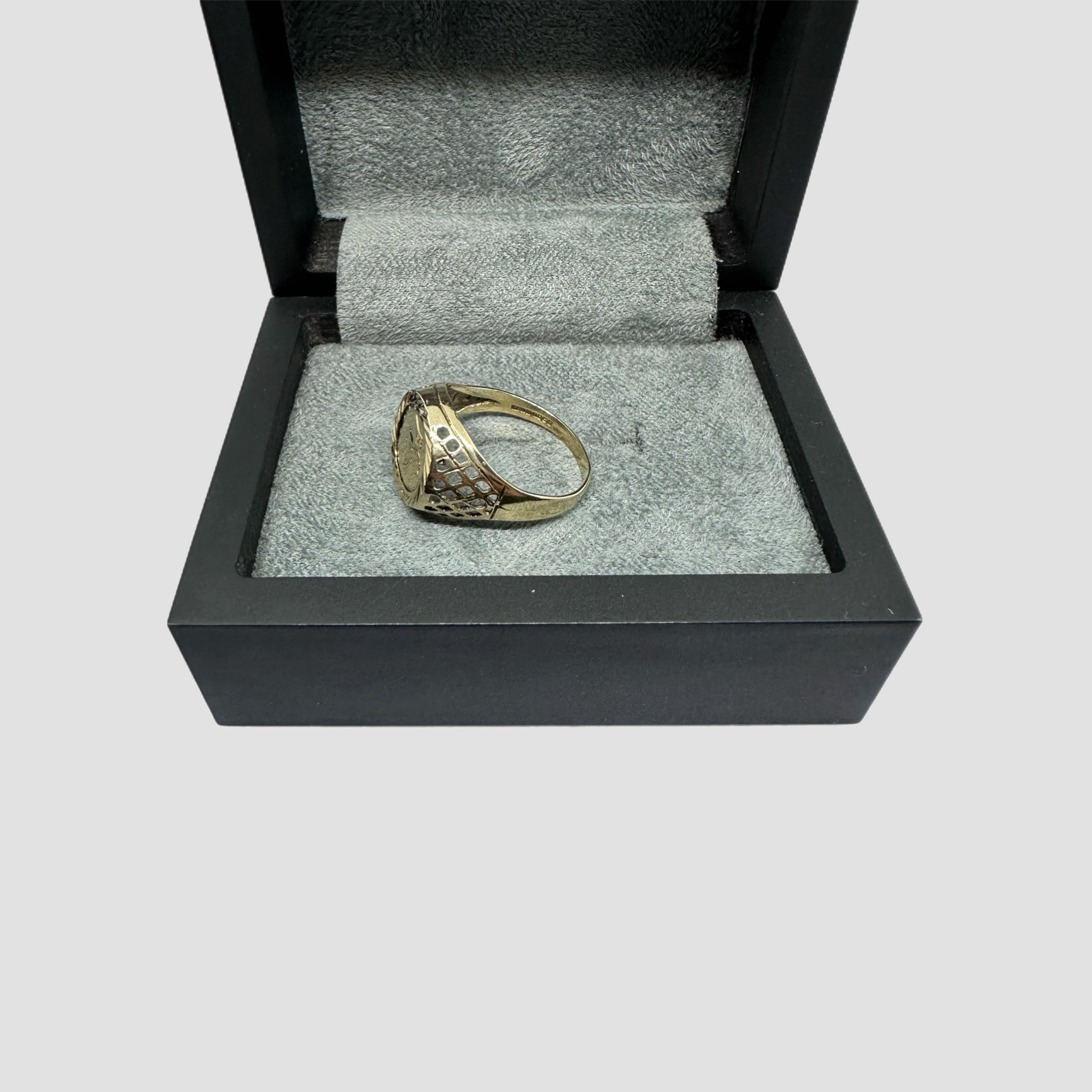 9ct One Tallar Coin Ring