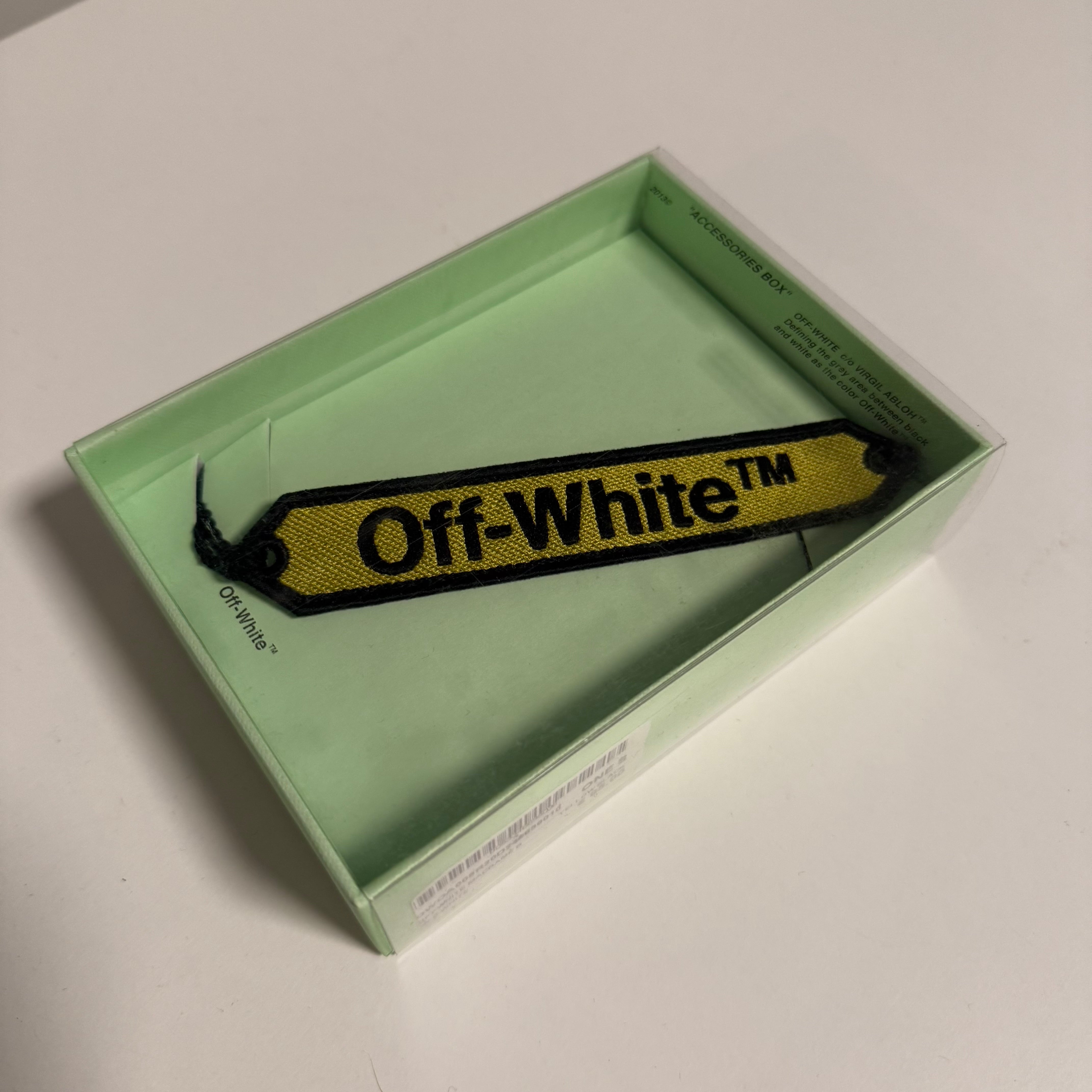 Off-White Macrame Bracelet