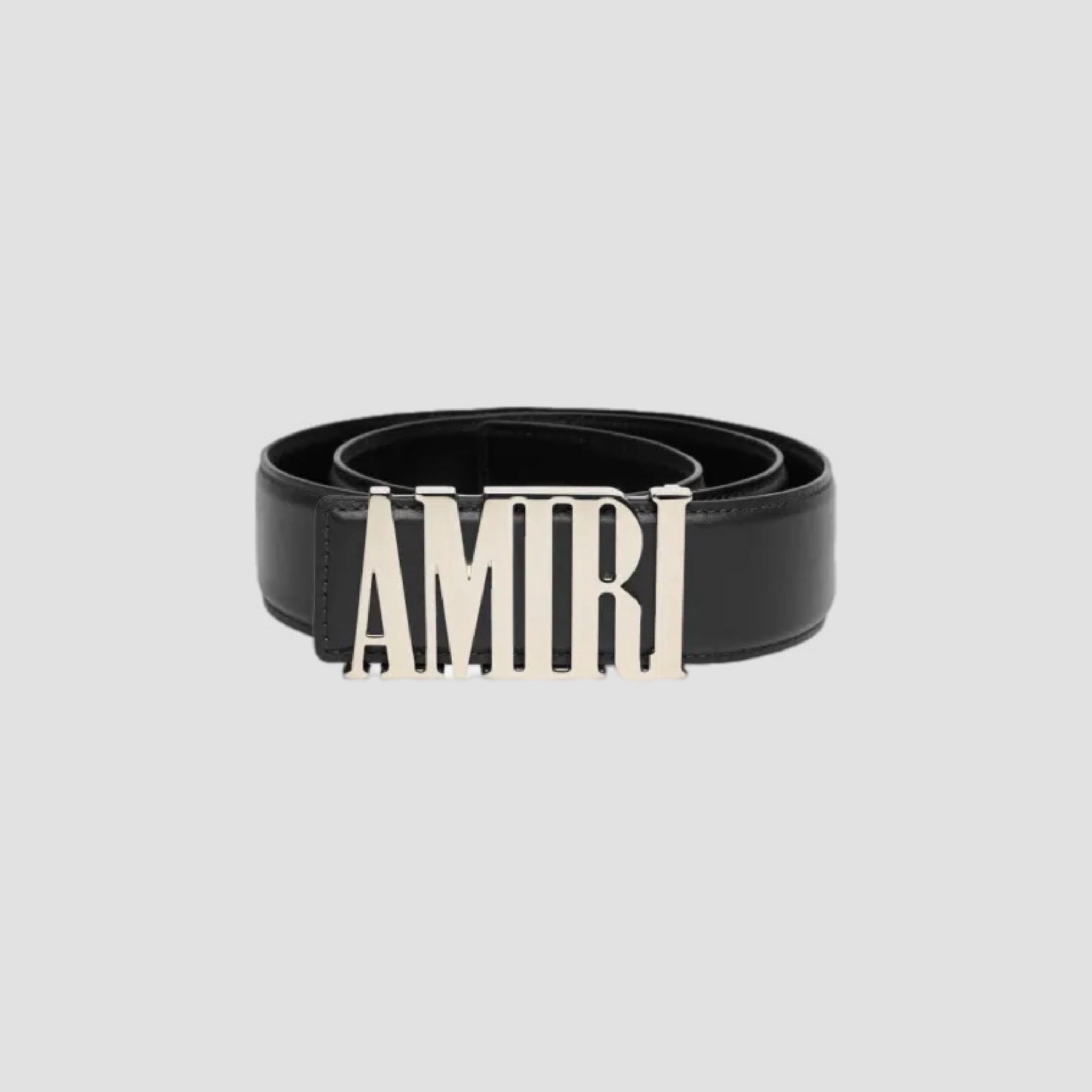 Amiri Nappa Logo Spell Out Belt