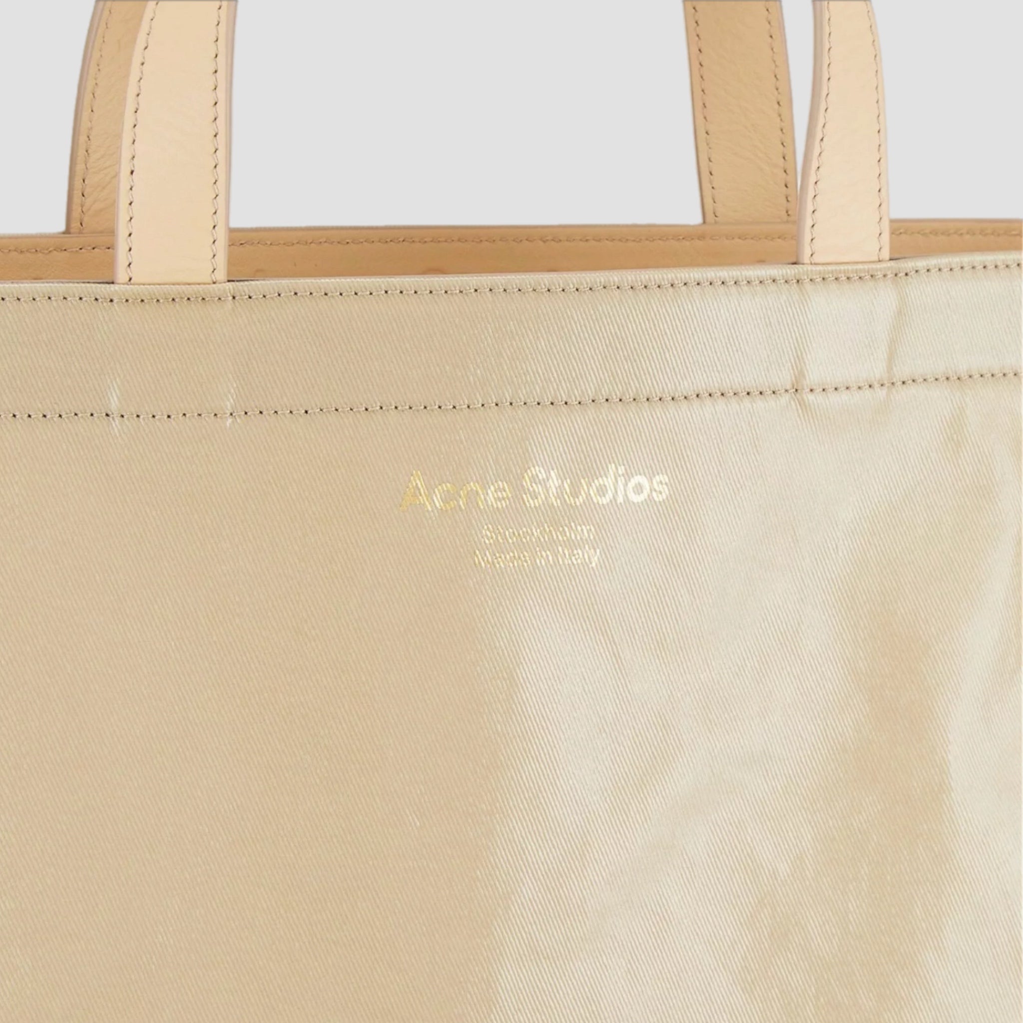 Acne Studios Audrey Beige Tote Bag