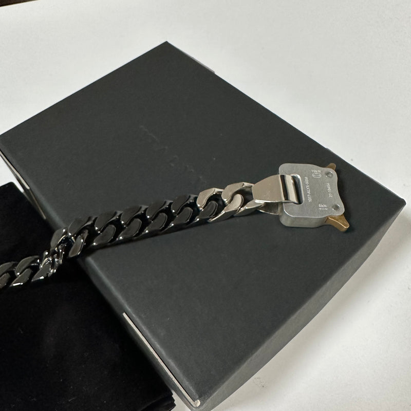 1017 ALYX 9SM Ceramic Buckle Chain Bracelet Black Original Allure