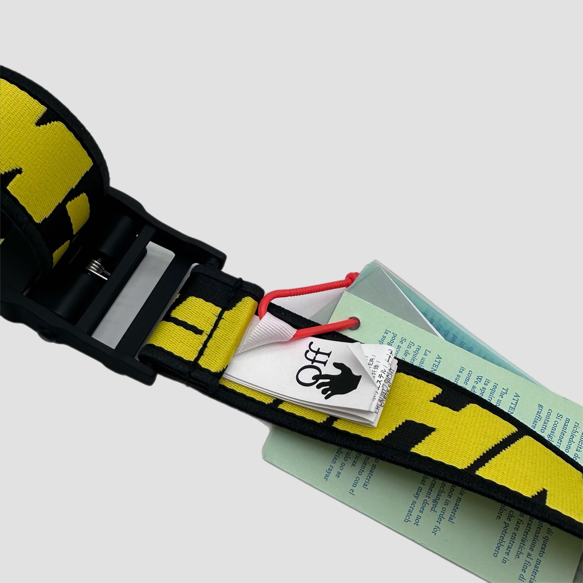 Off-White Tape Industrial Belt