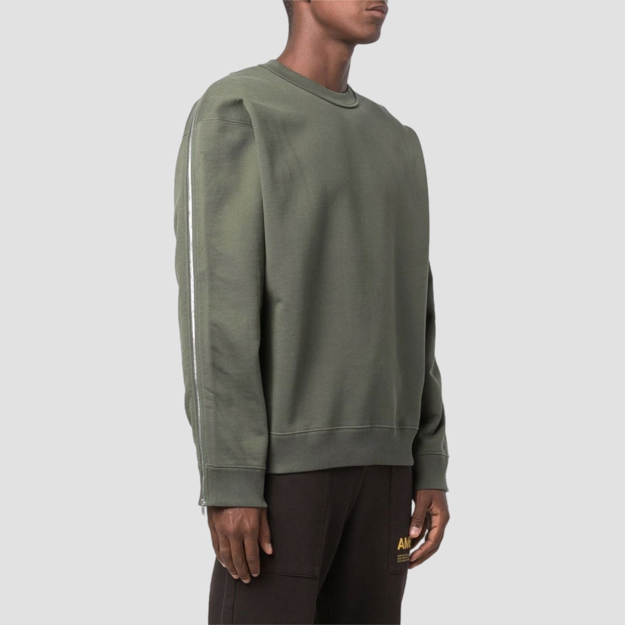 Ambush Sleeve Logo Sweatshirt Thyme