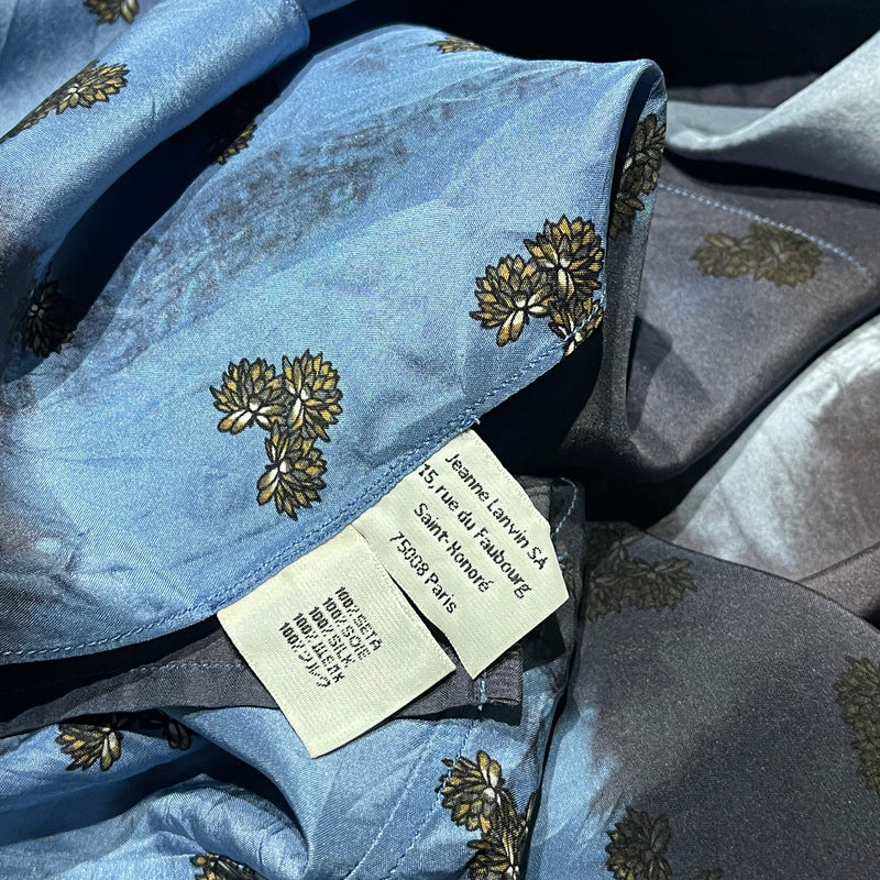 Lanvin Silk Shirt Original Allure