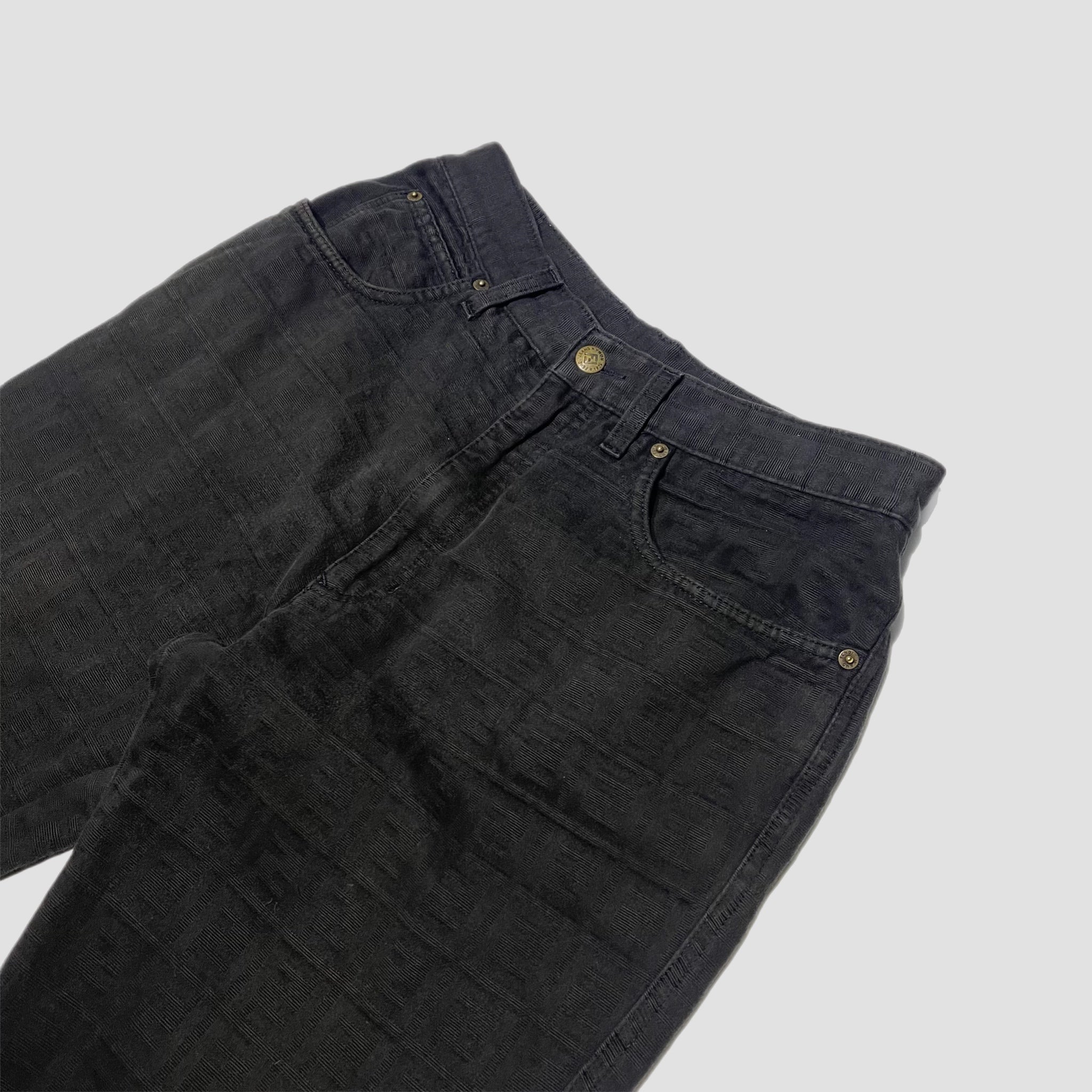 Fendi Monogram Jeans Original Allure