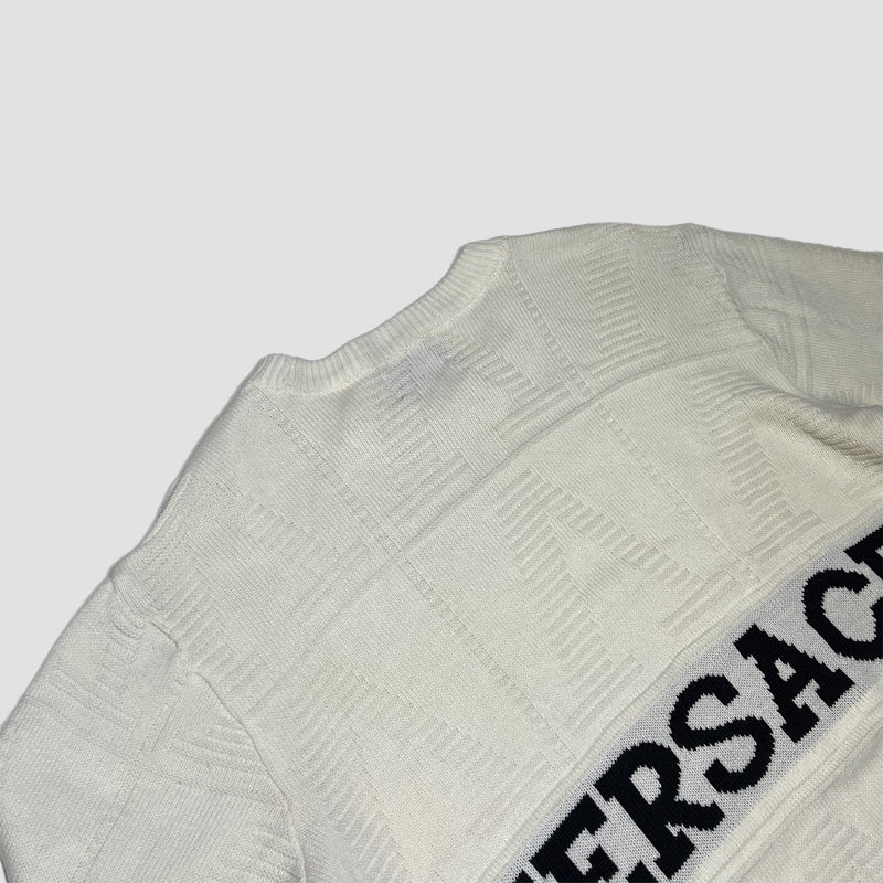 Versace Spell Out 90’s Bootleg Crewneck Sweatshirt Original Allure
